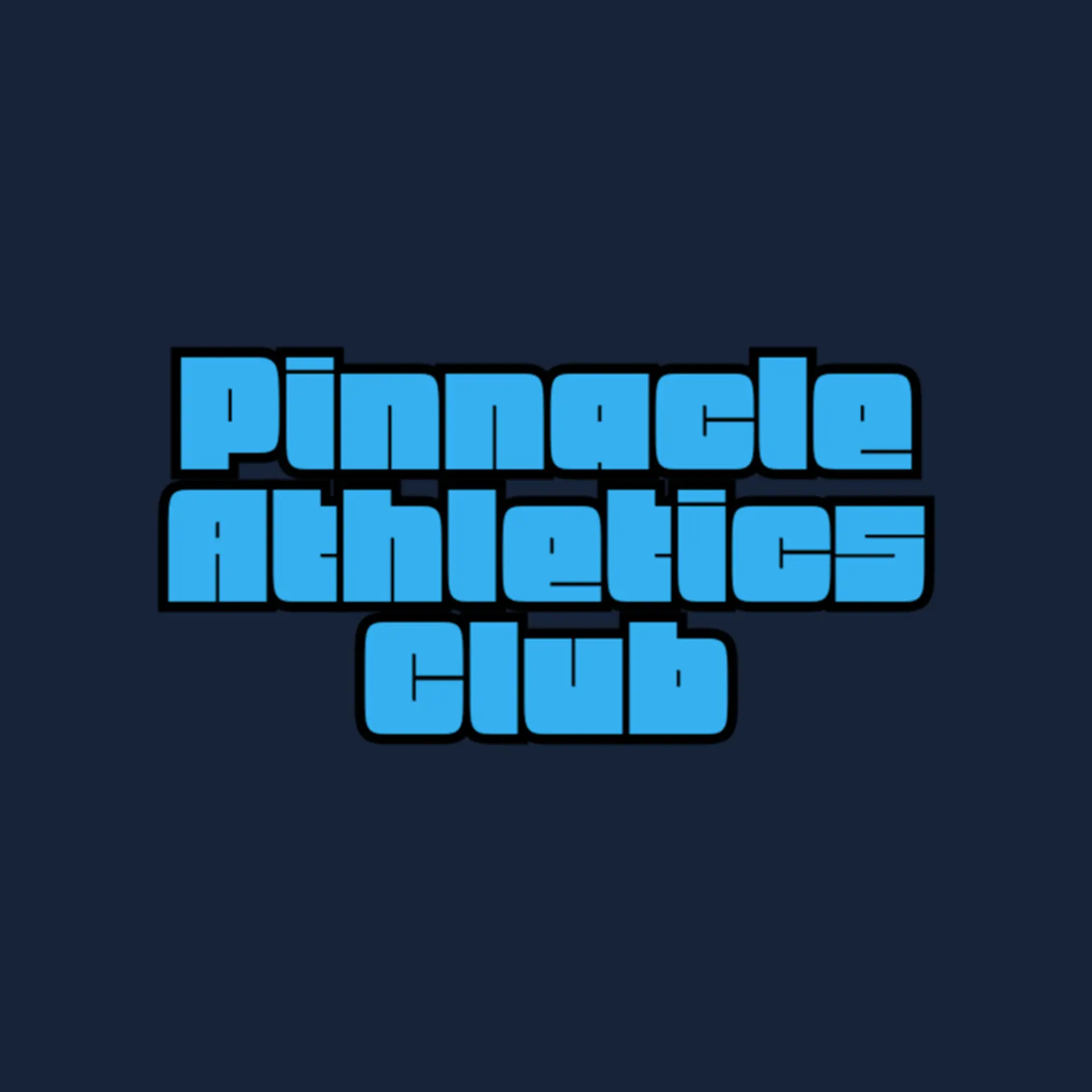Pioneer Athletics Club logo for sports club