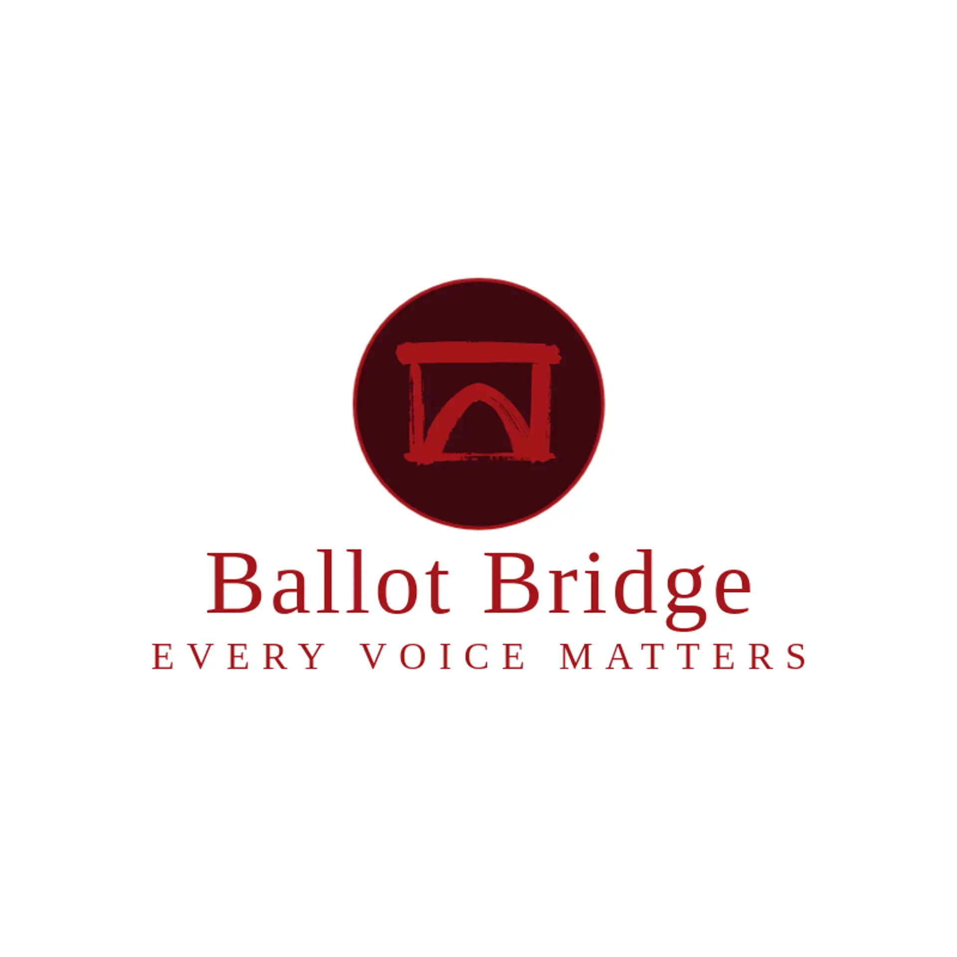 Ballot Bridge logo for vote