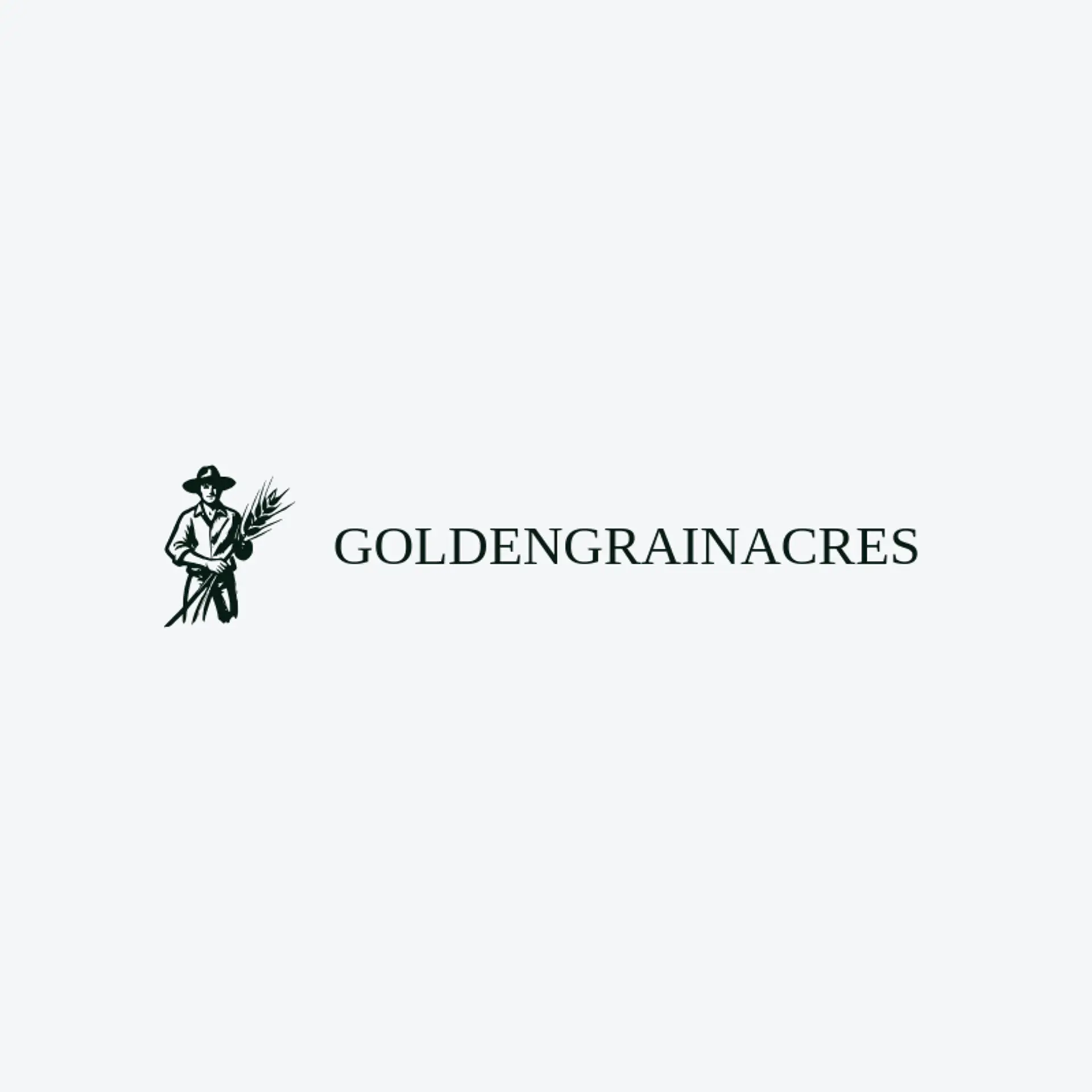 Golden Grain Acres logo for farming