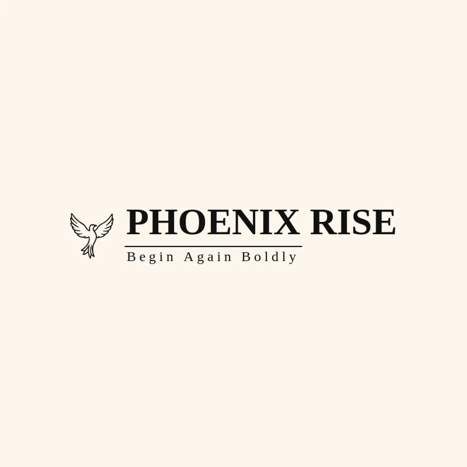 Phoenix Rise logo for wings