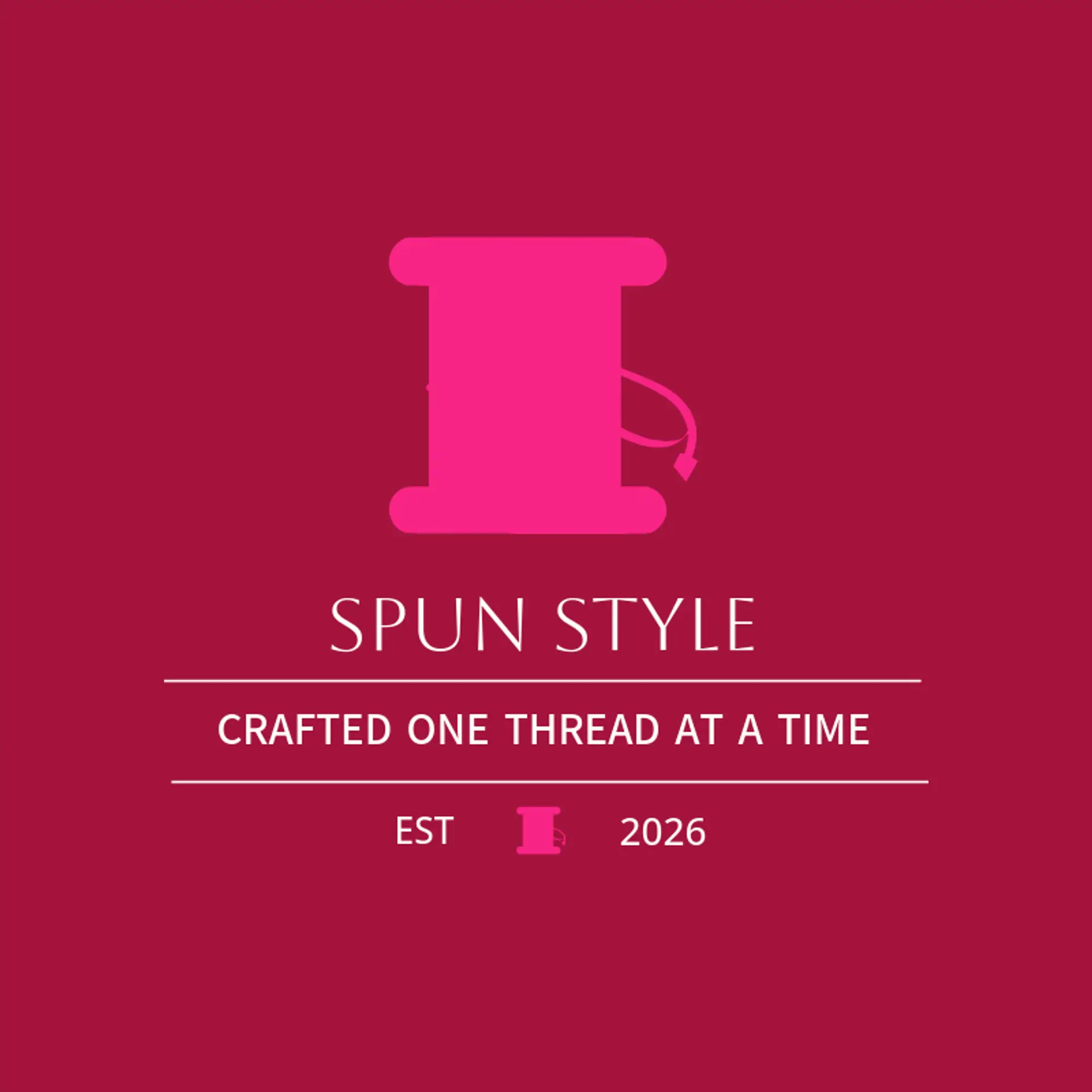 Spun Style logo for tailor