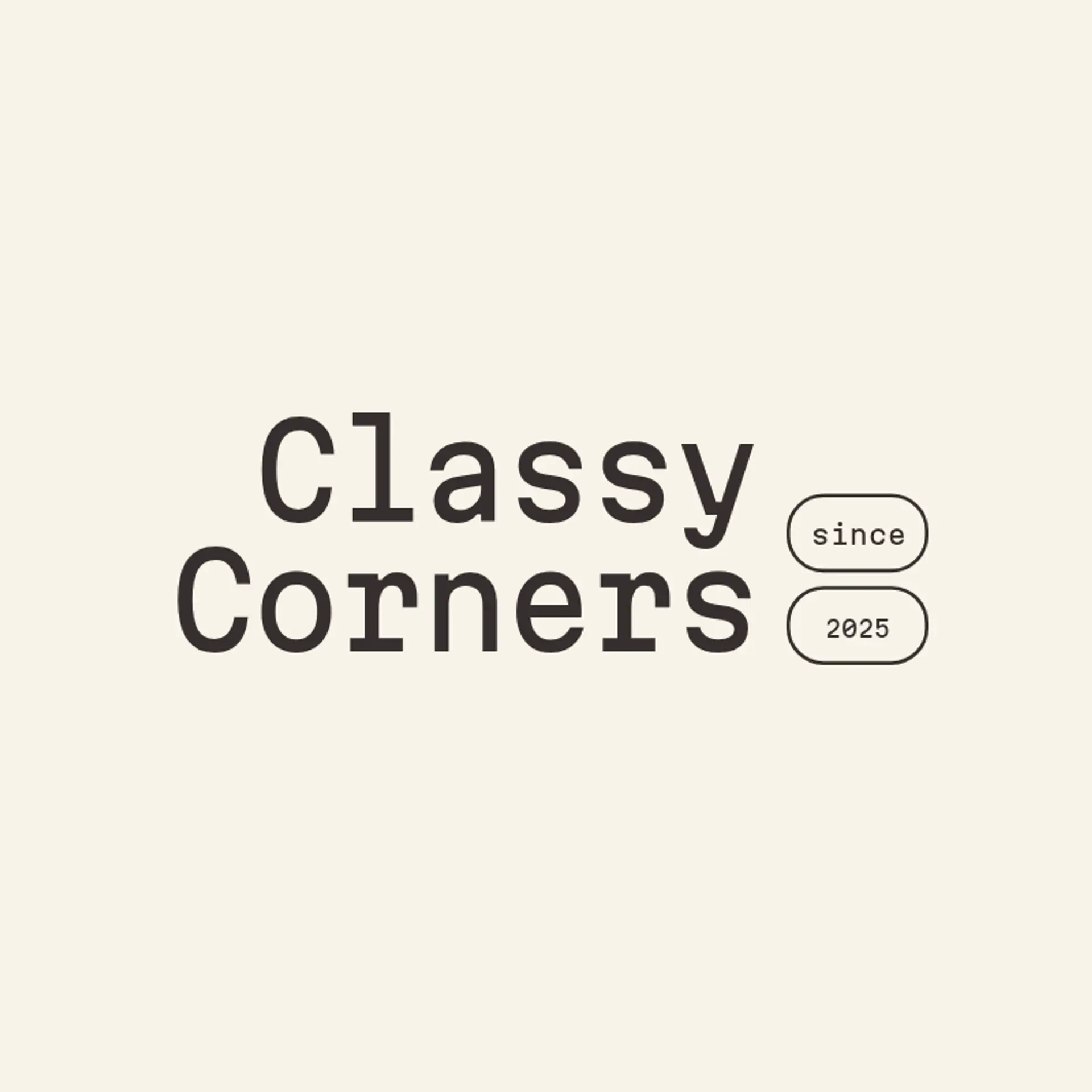 Classy Corners logo for classy real estate