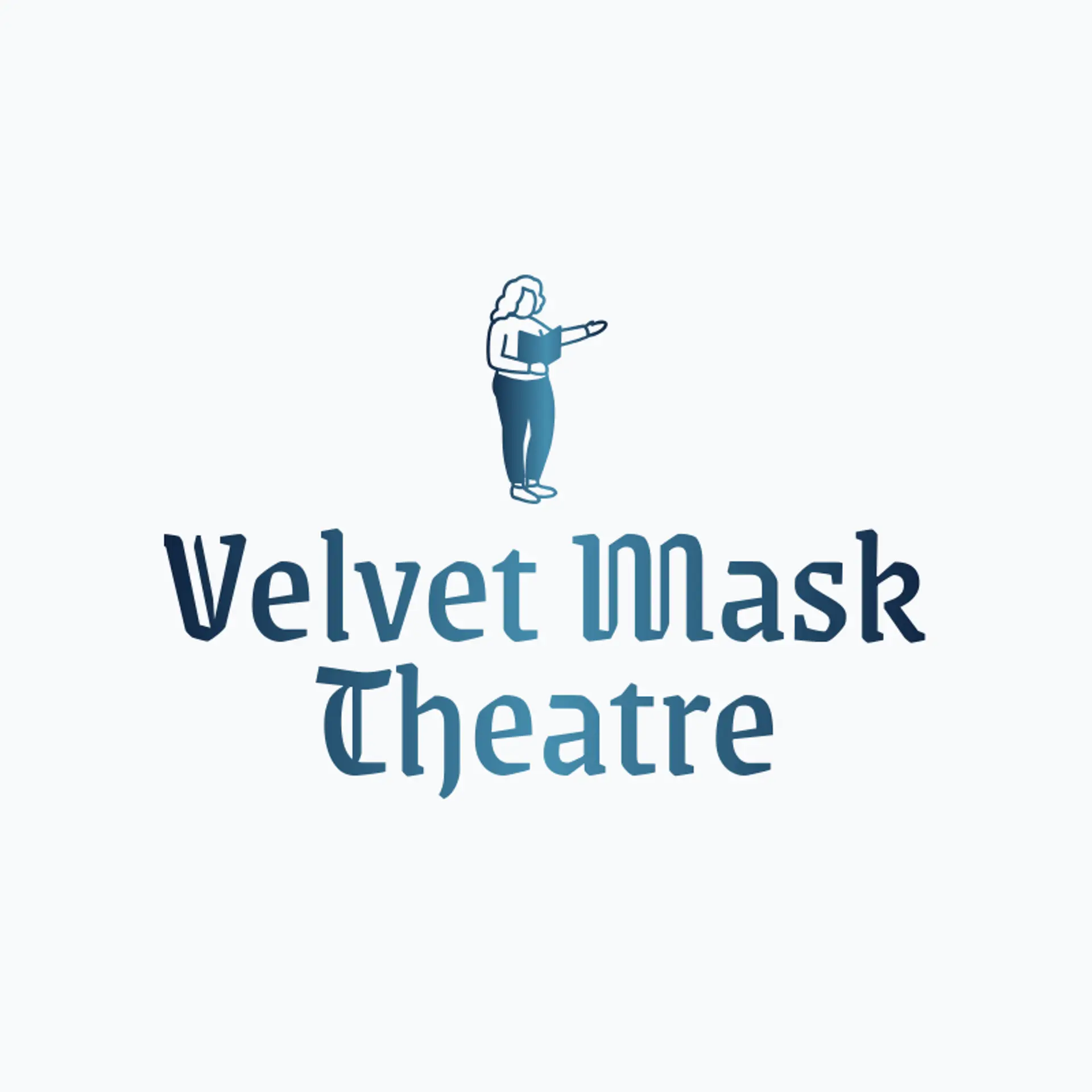 Velvet Mask Theatre logo for playwright
