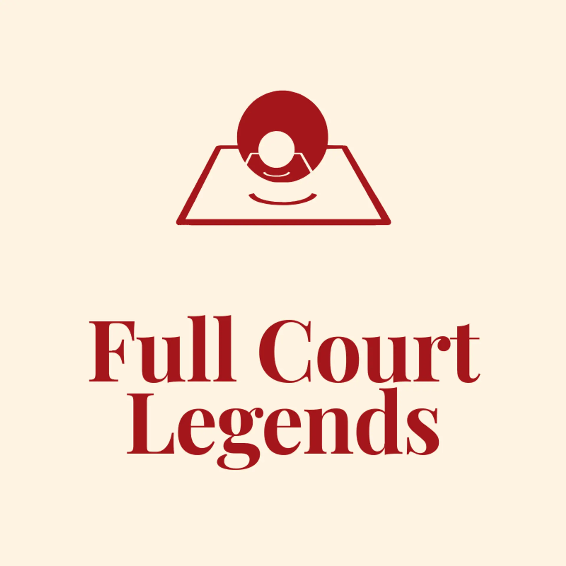 Full Court Legends logo for basketball