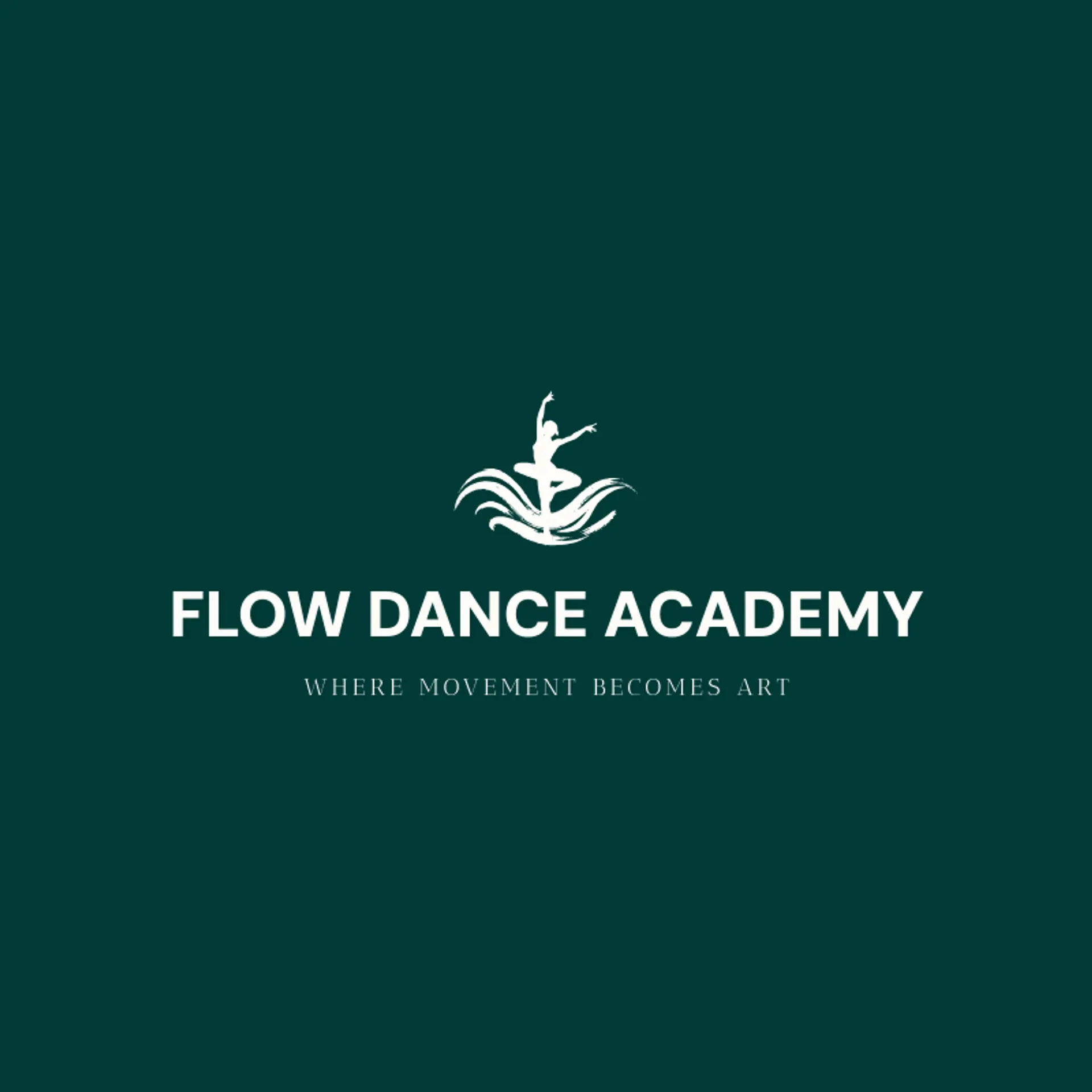 Flow Dance Academy logo for dance