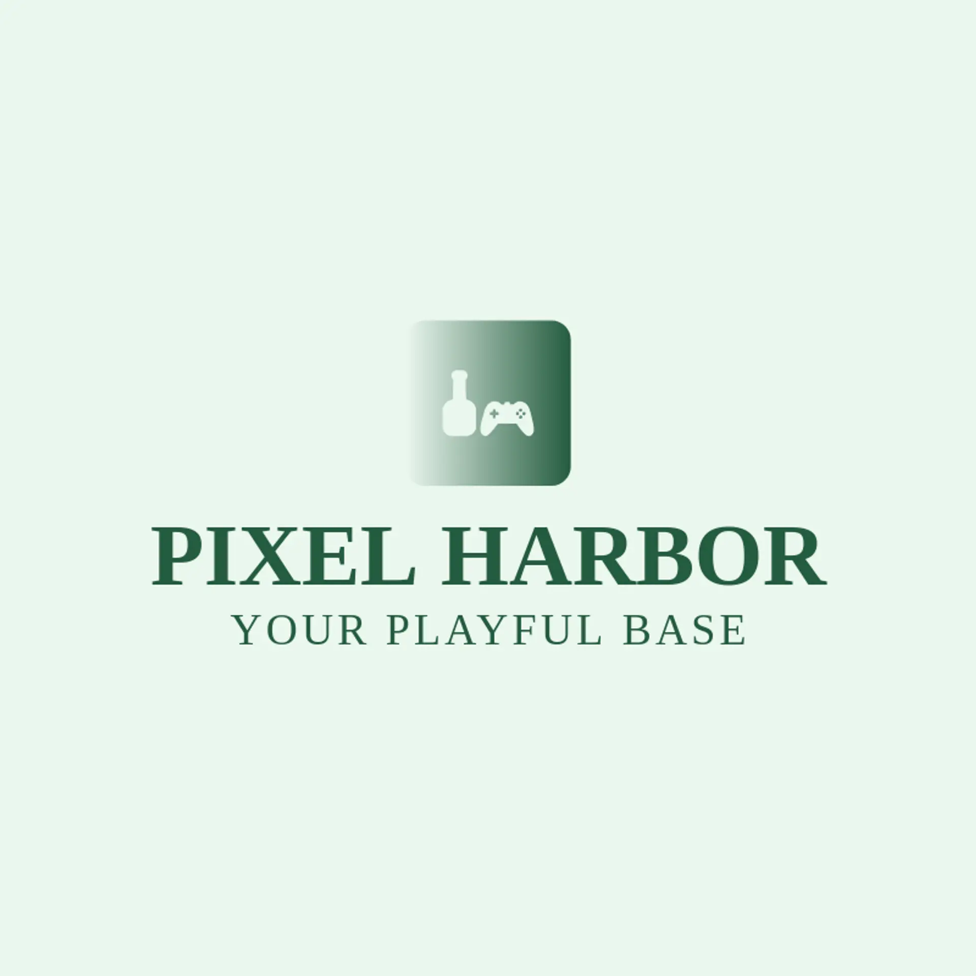 Pixel Harbor logo for controller