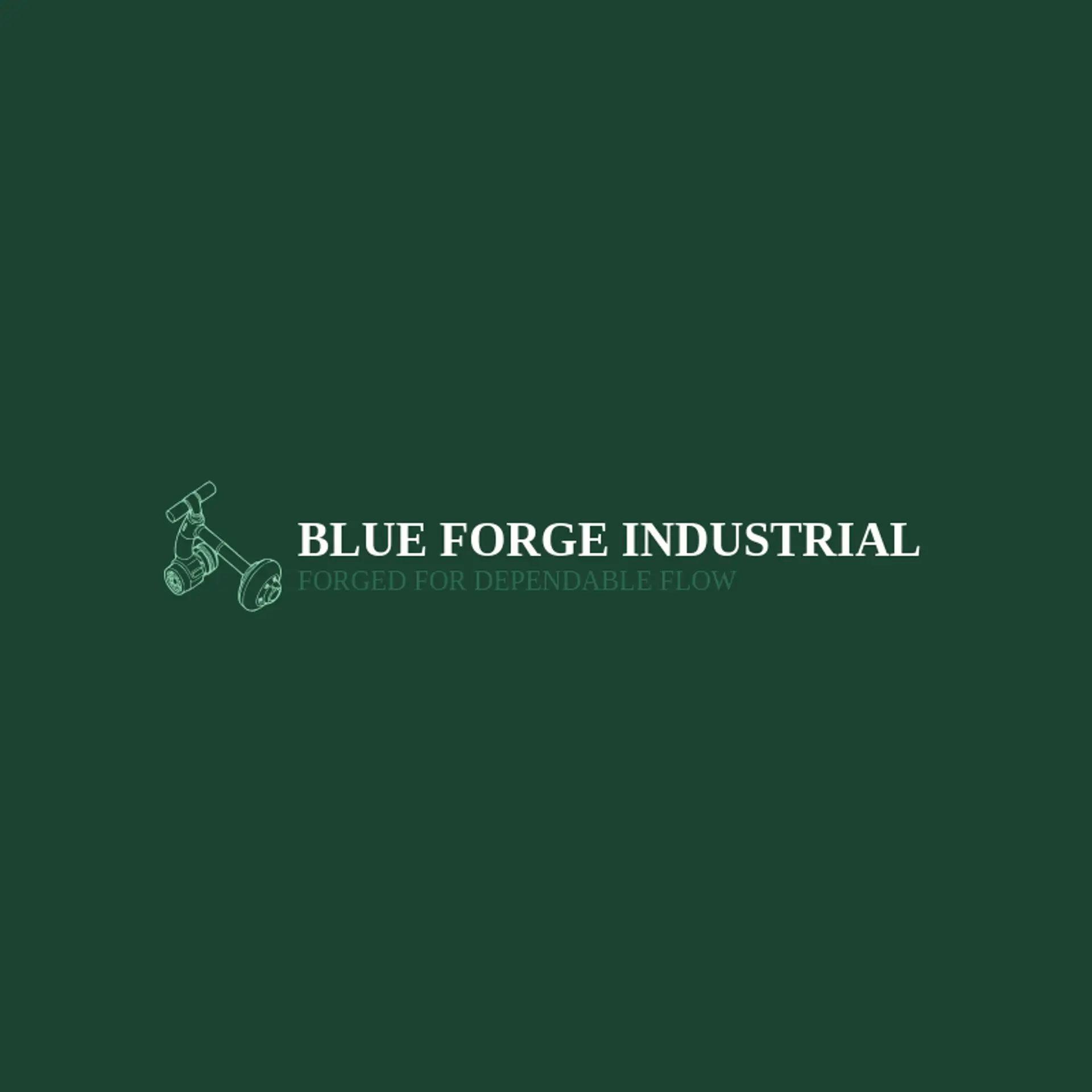 Blue Forge Industrial logo for valve