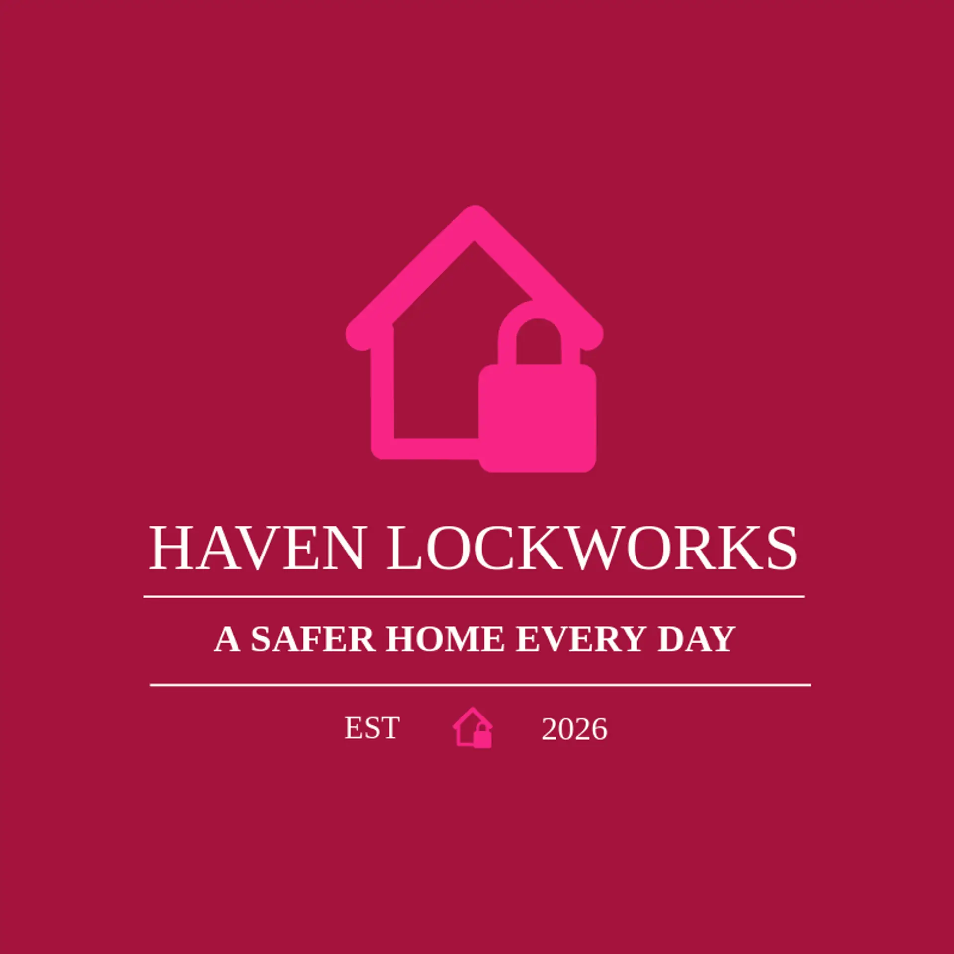 Haven Lockworks logo for lock