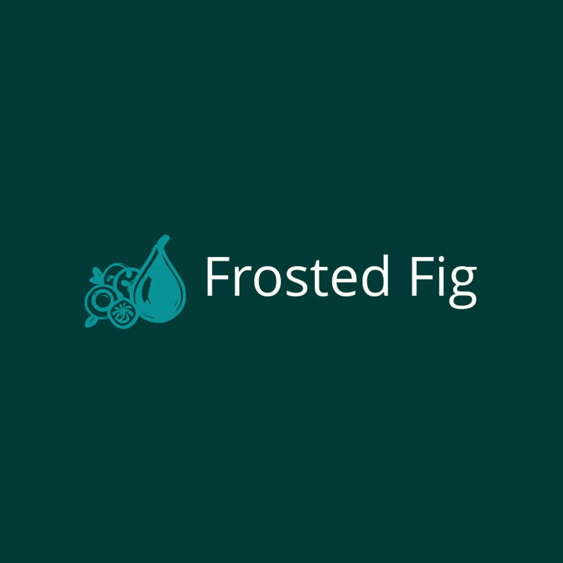 Frosted Fig logo for sweets