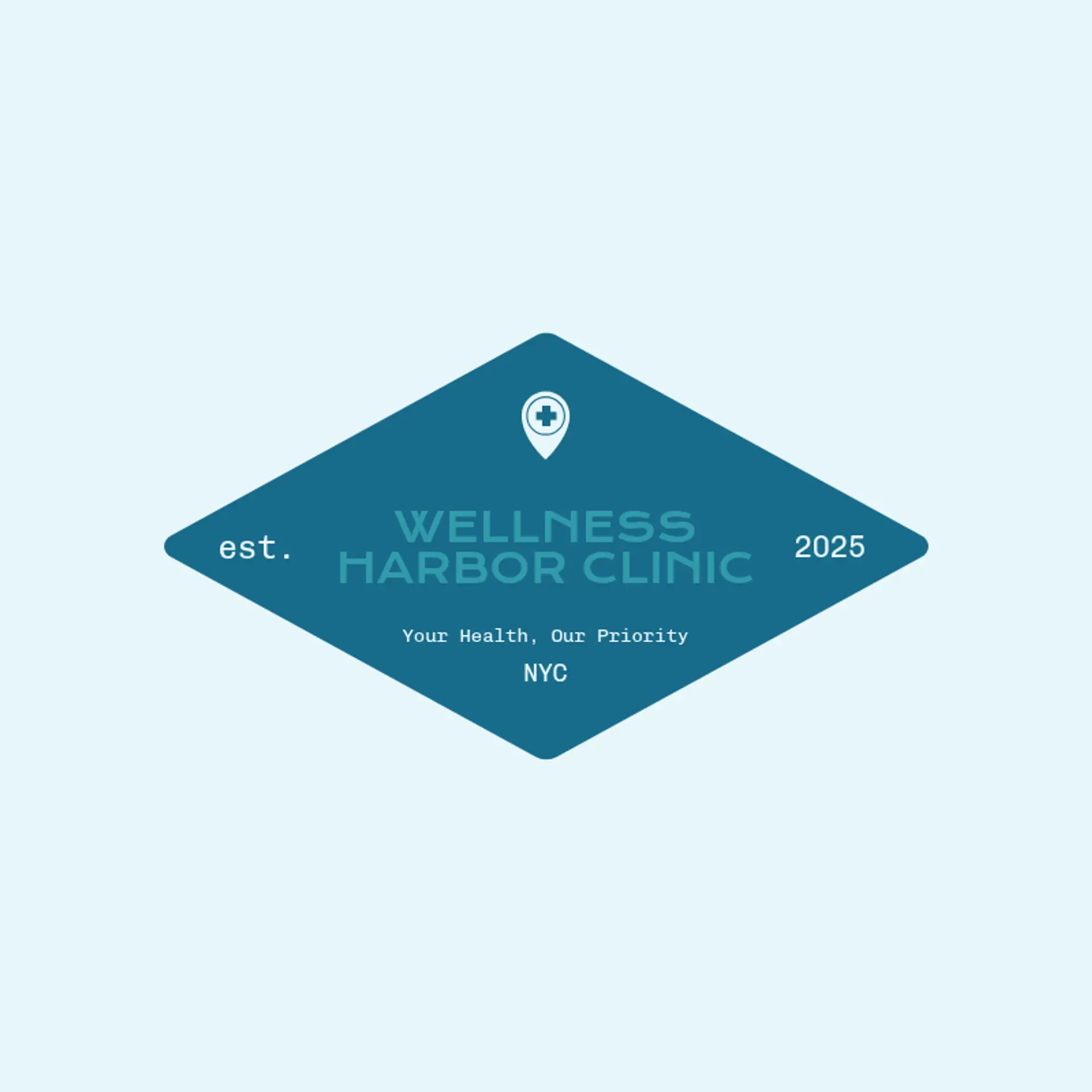 Wellness Harbor Clinic logo for medical clinic