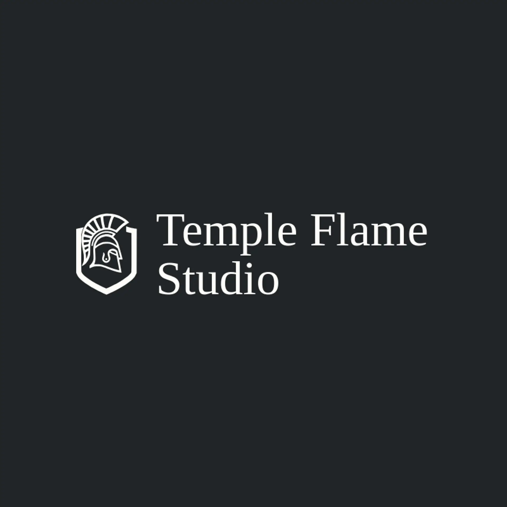Temple Flame Studio logo for trojan