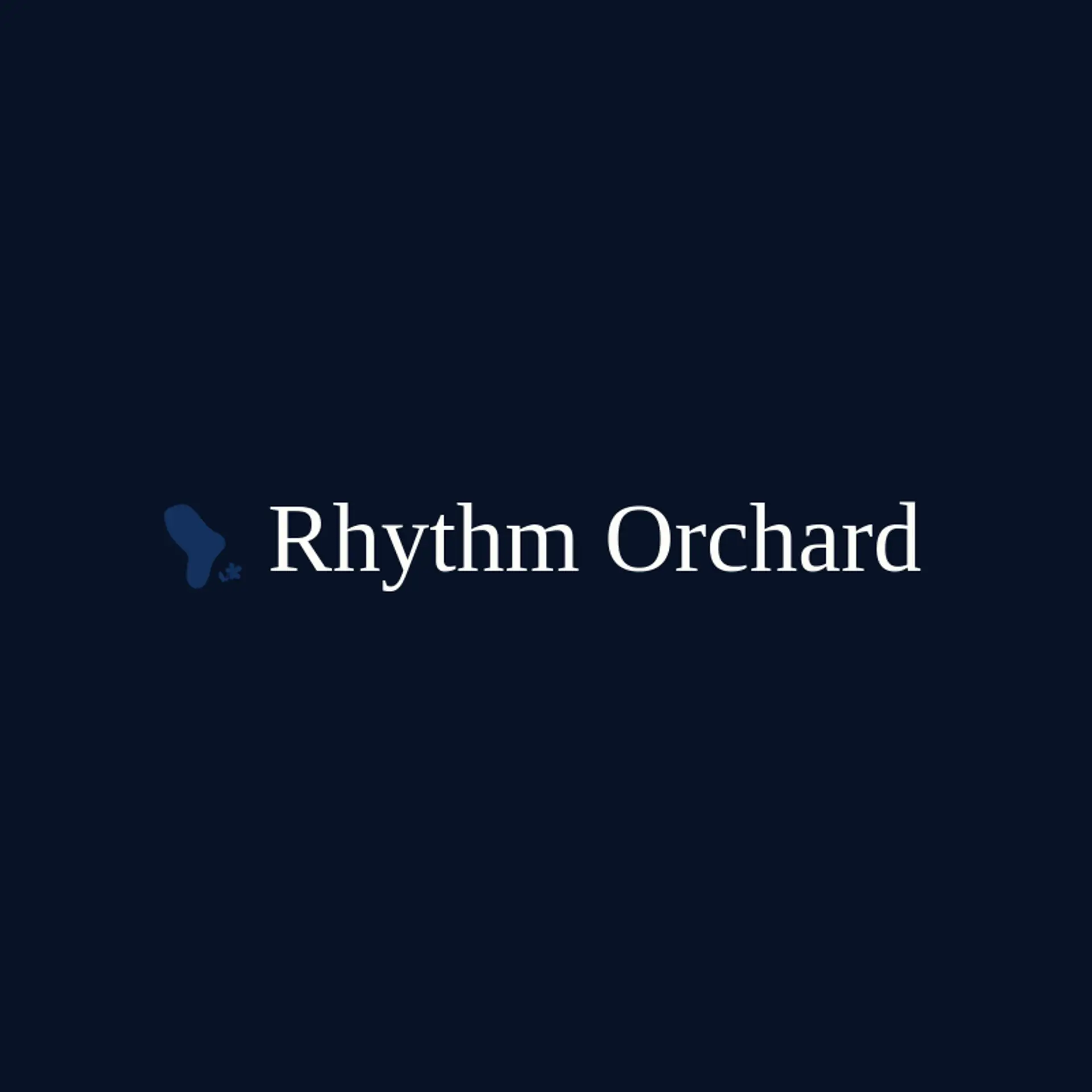 Rhythm Orchard logo for rave