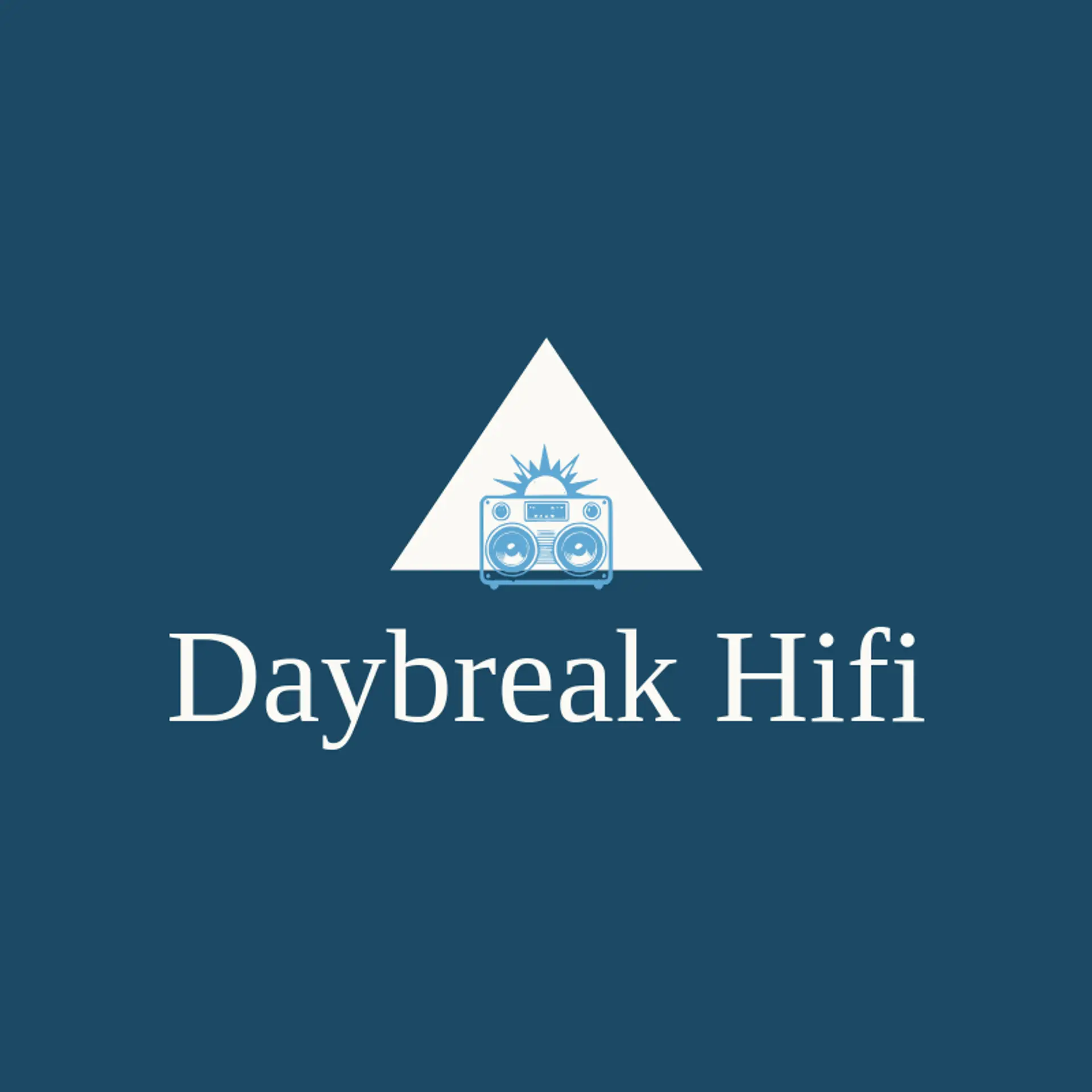 Daybreak HiFi logo for stereo