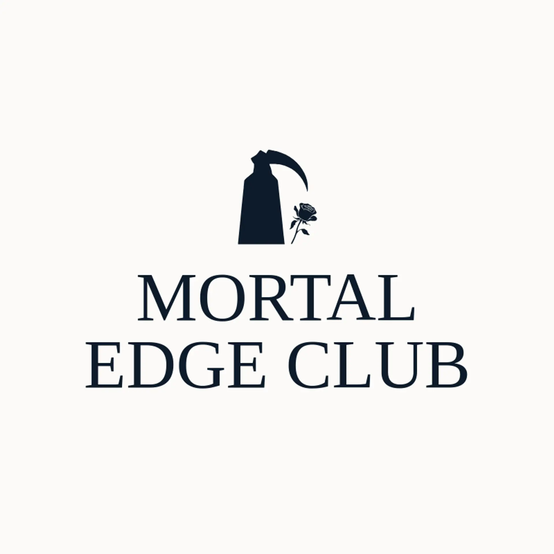 Mortal Edge Club logo for grim reaper