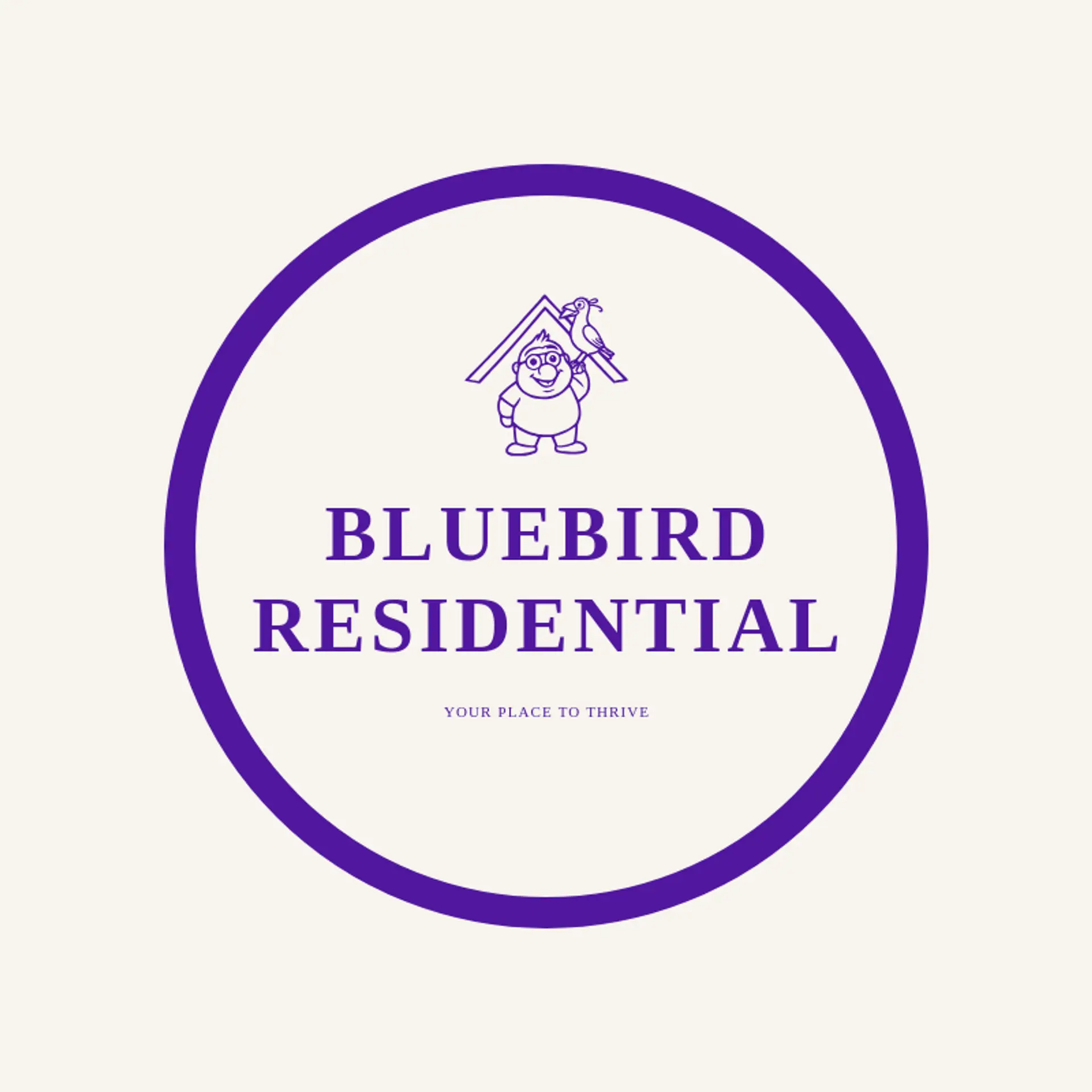 Bluebird Residential logo for home builder
