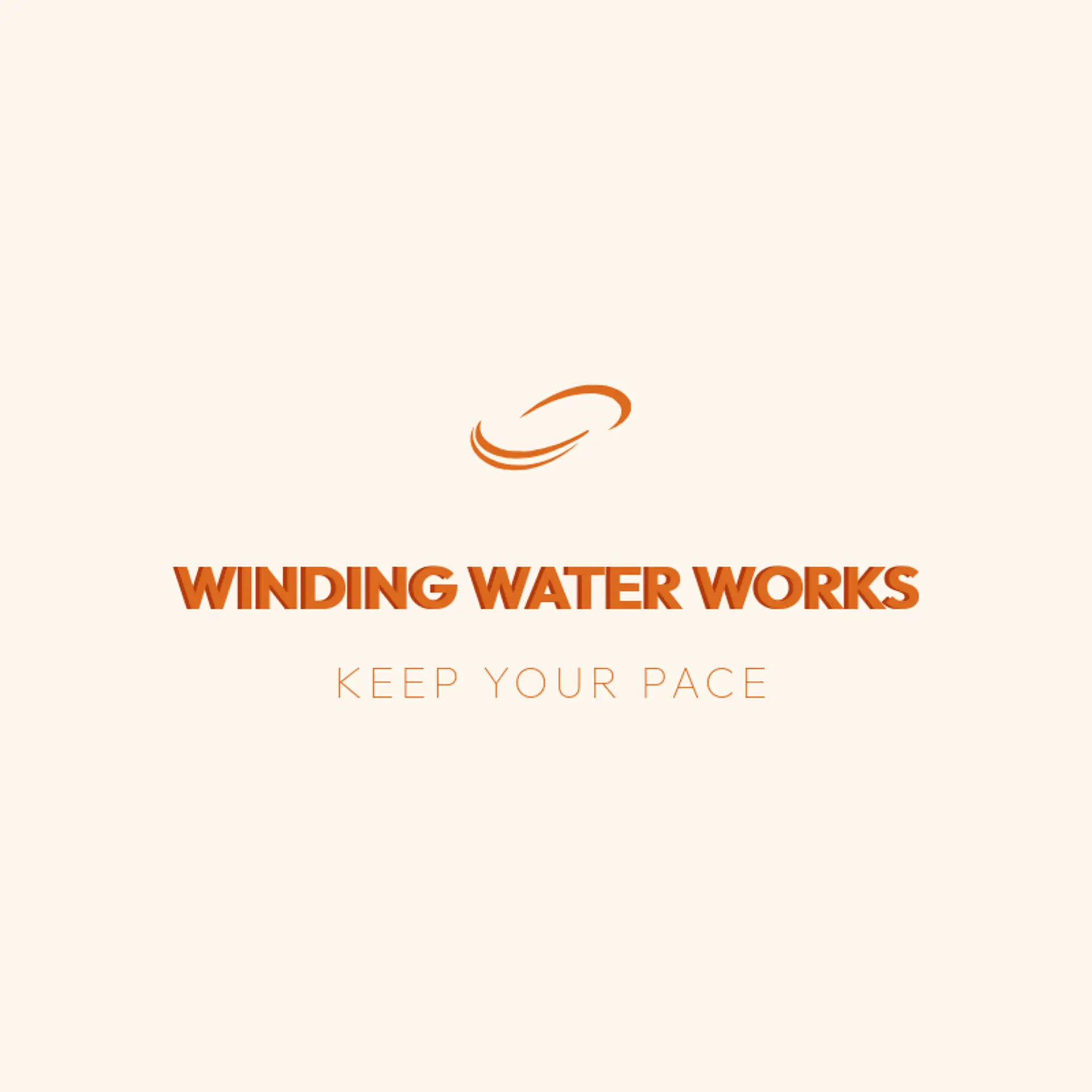 Winding Water Works logo for flow