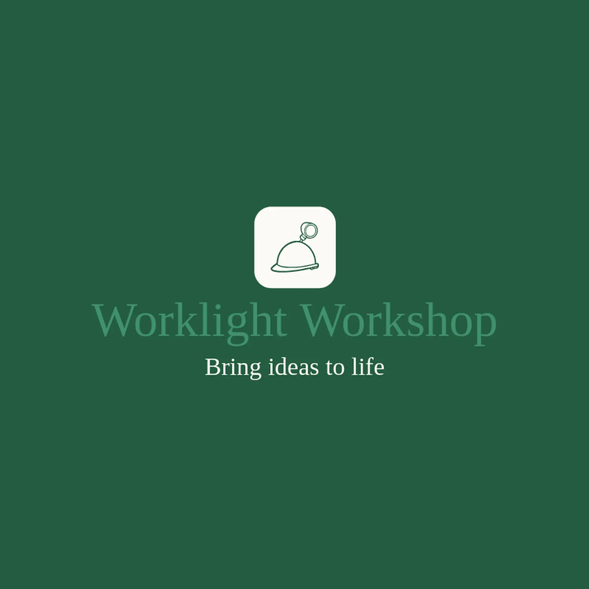 Worklight Workshop logo for hard hat