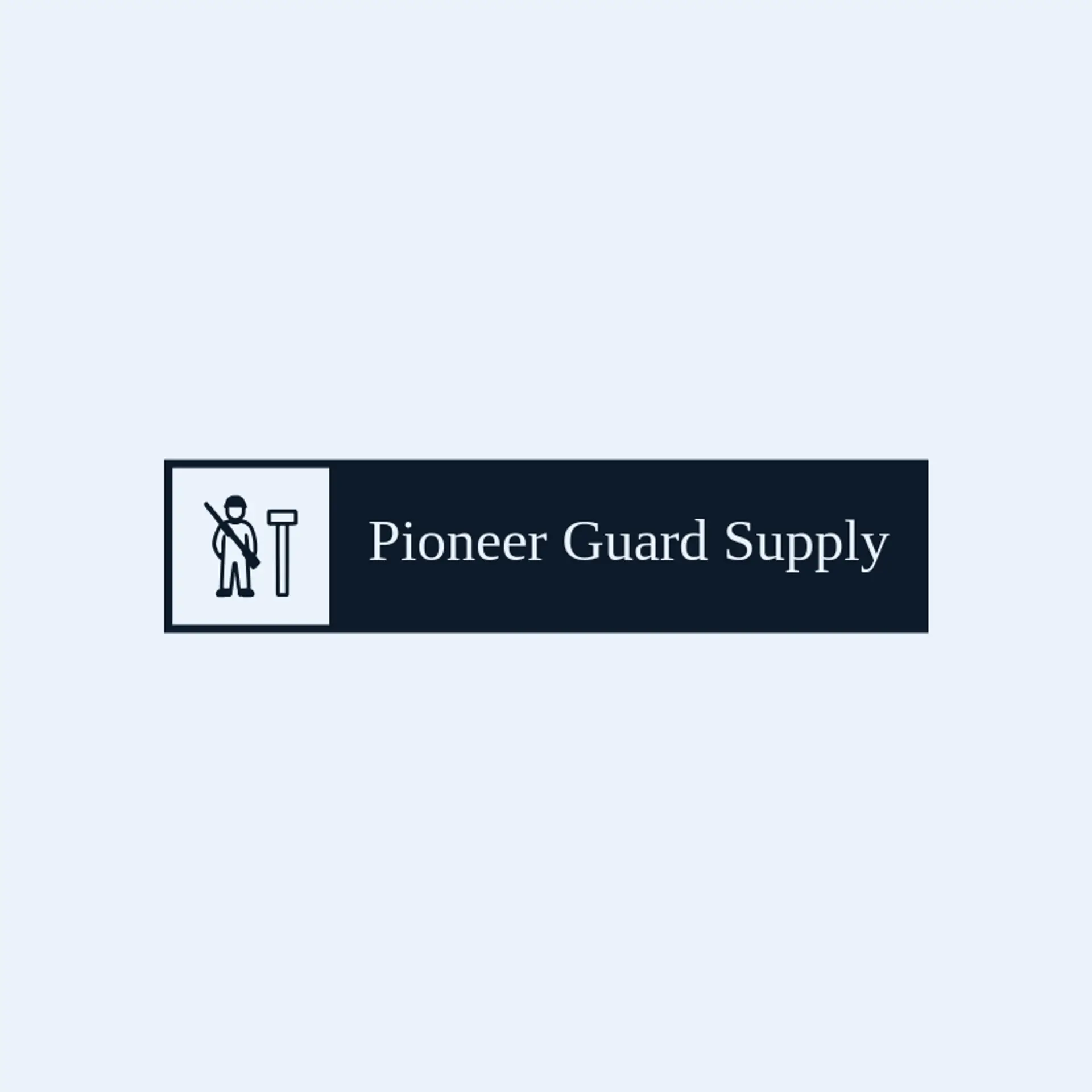 Pioneer Guard Supply logo for army
