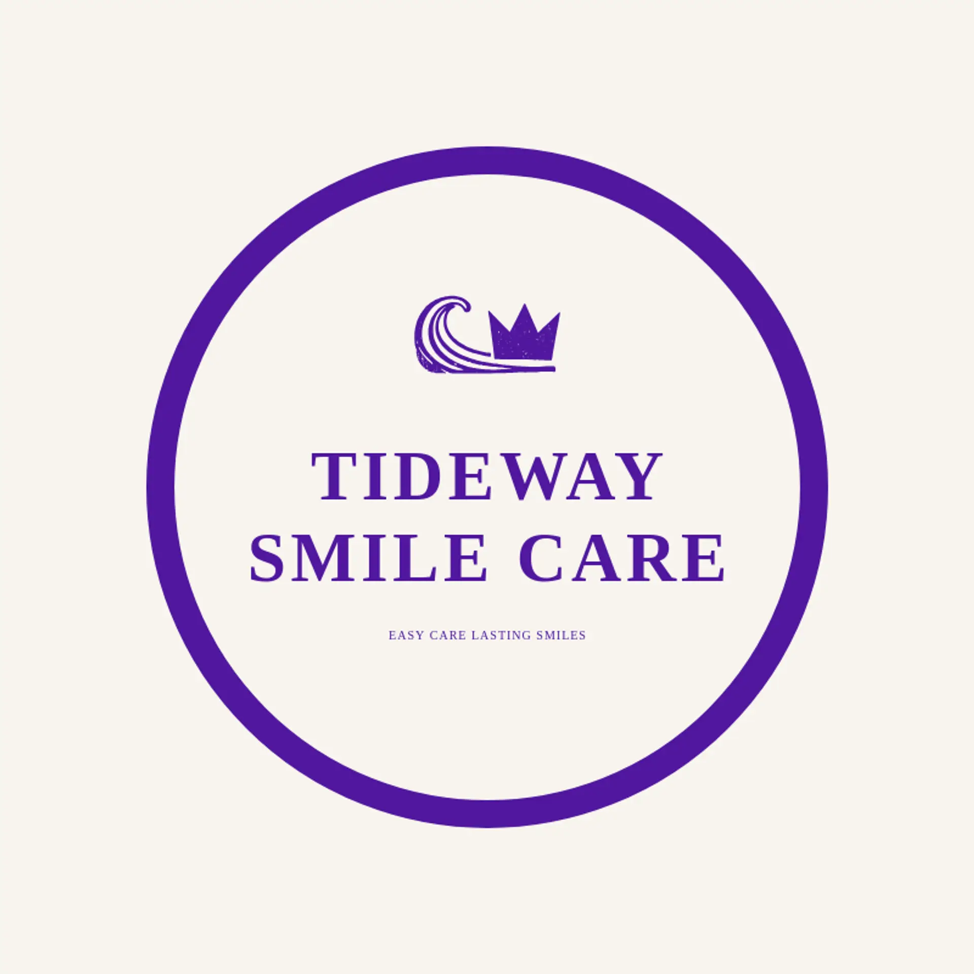 Tideway Smile Care logo for dentist