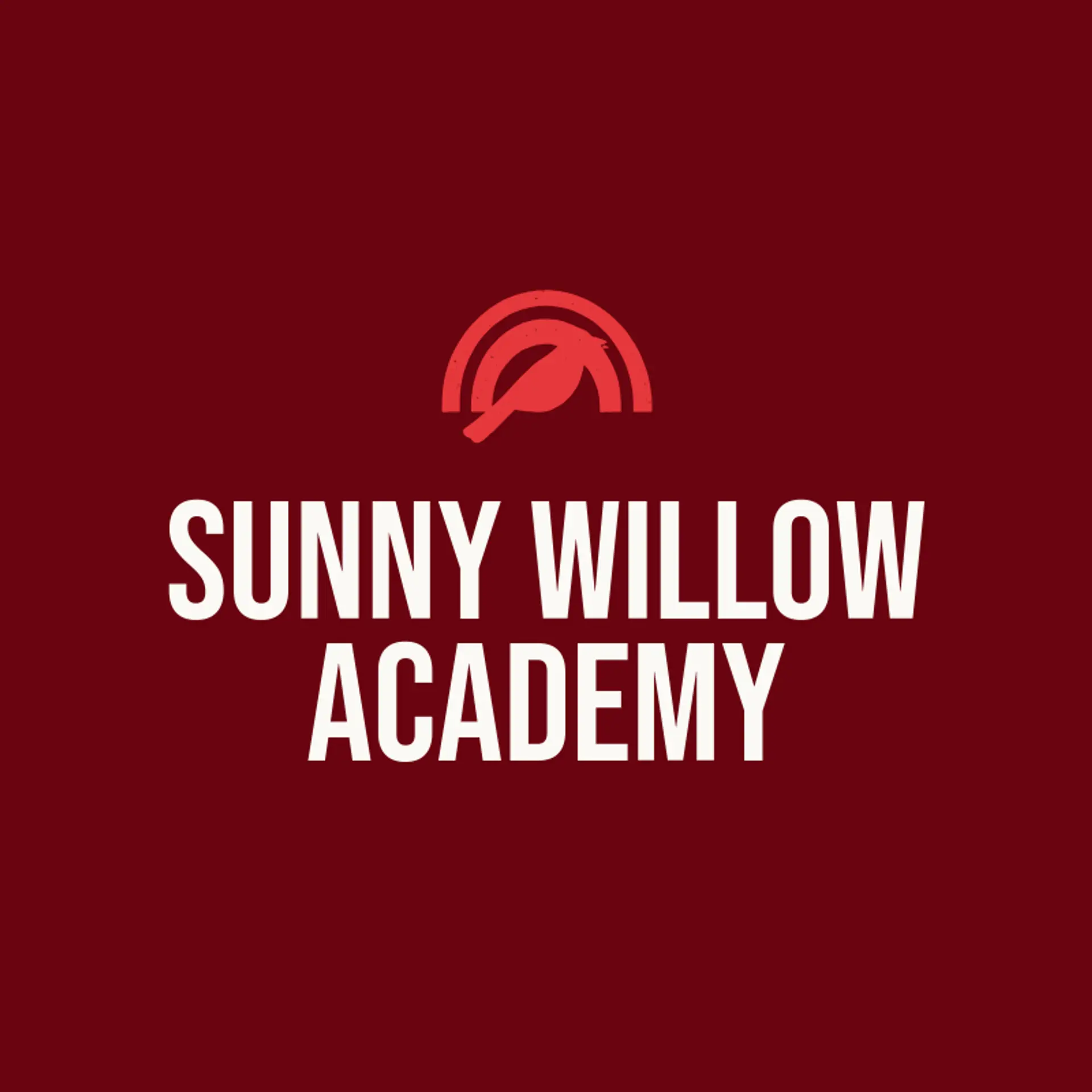 Sunny Willow Academy logo for daycare