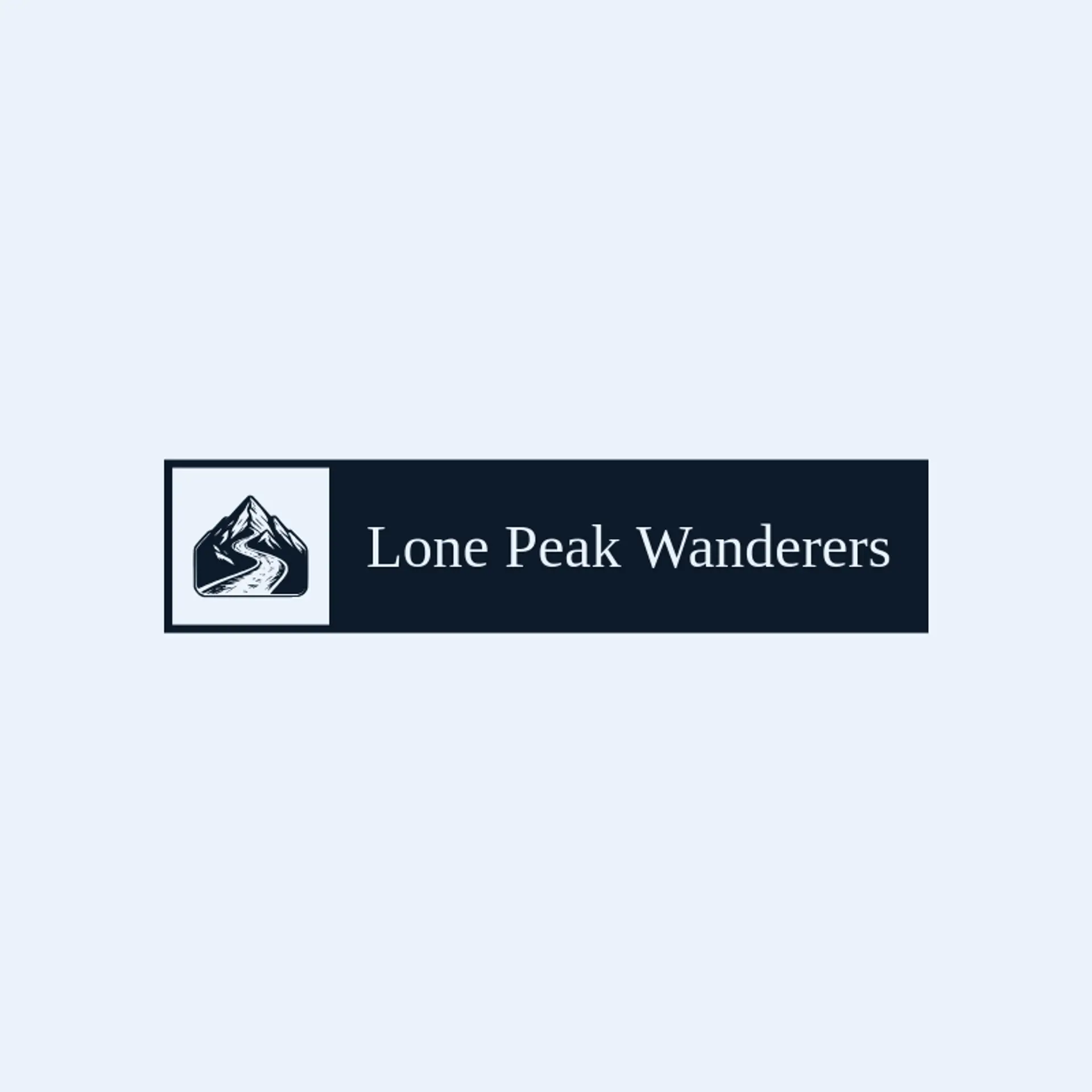 Lone Peak Wanderers logo for trail