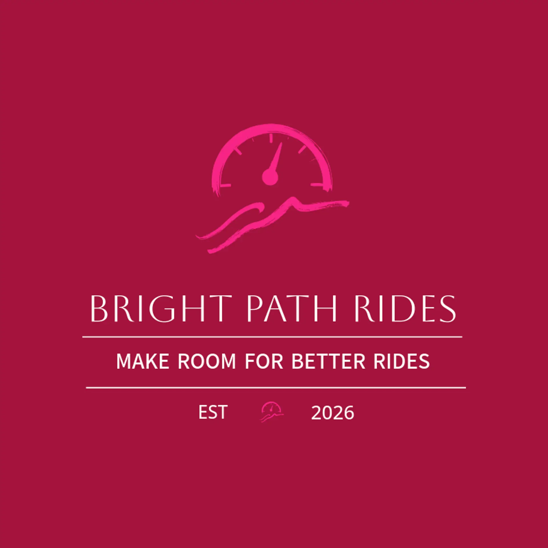 Bright Path Rides logo for driver