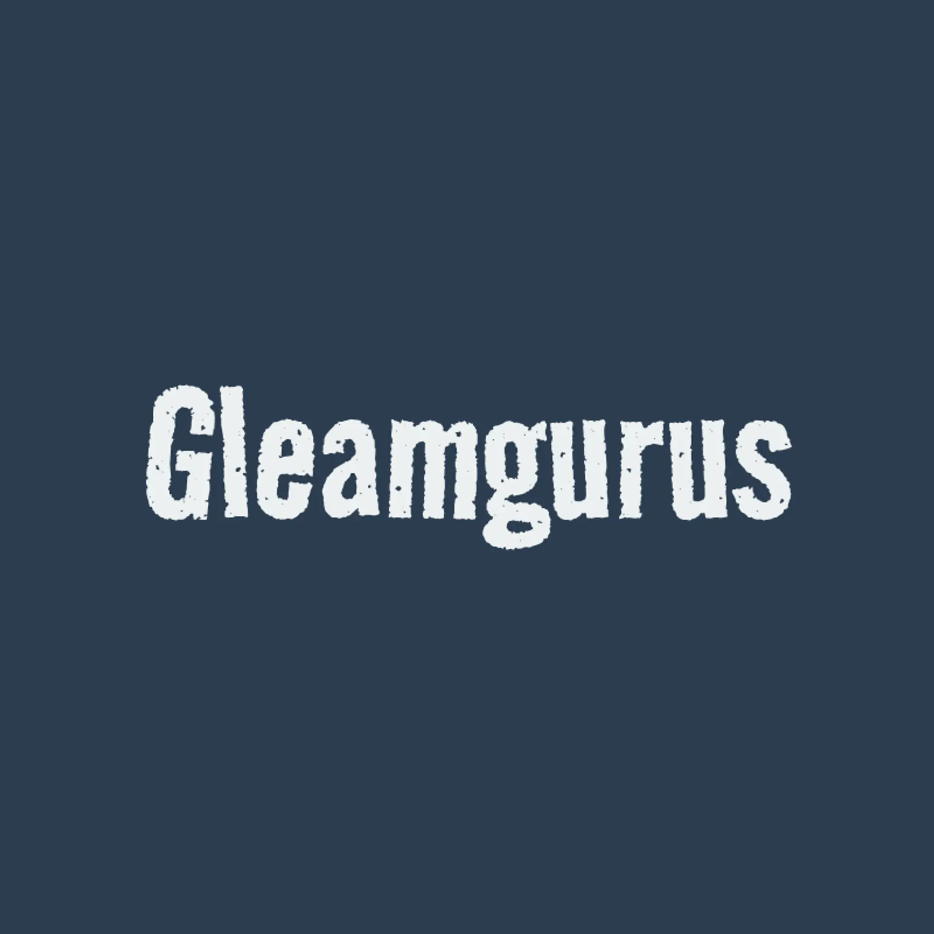 GleamGurus logo for cleaning