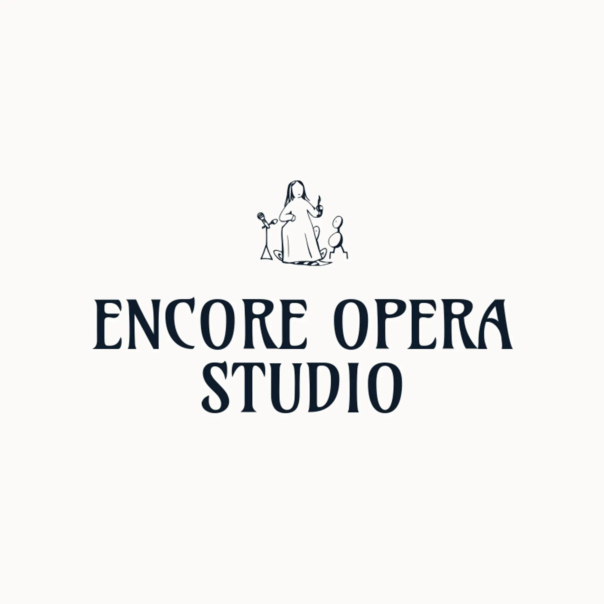 Encore Opera Studio logo for opera