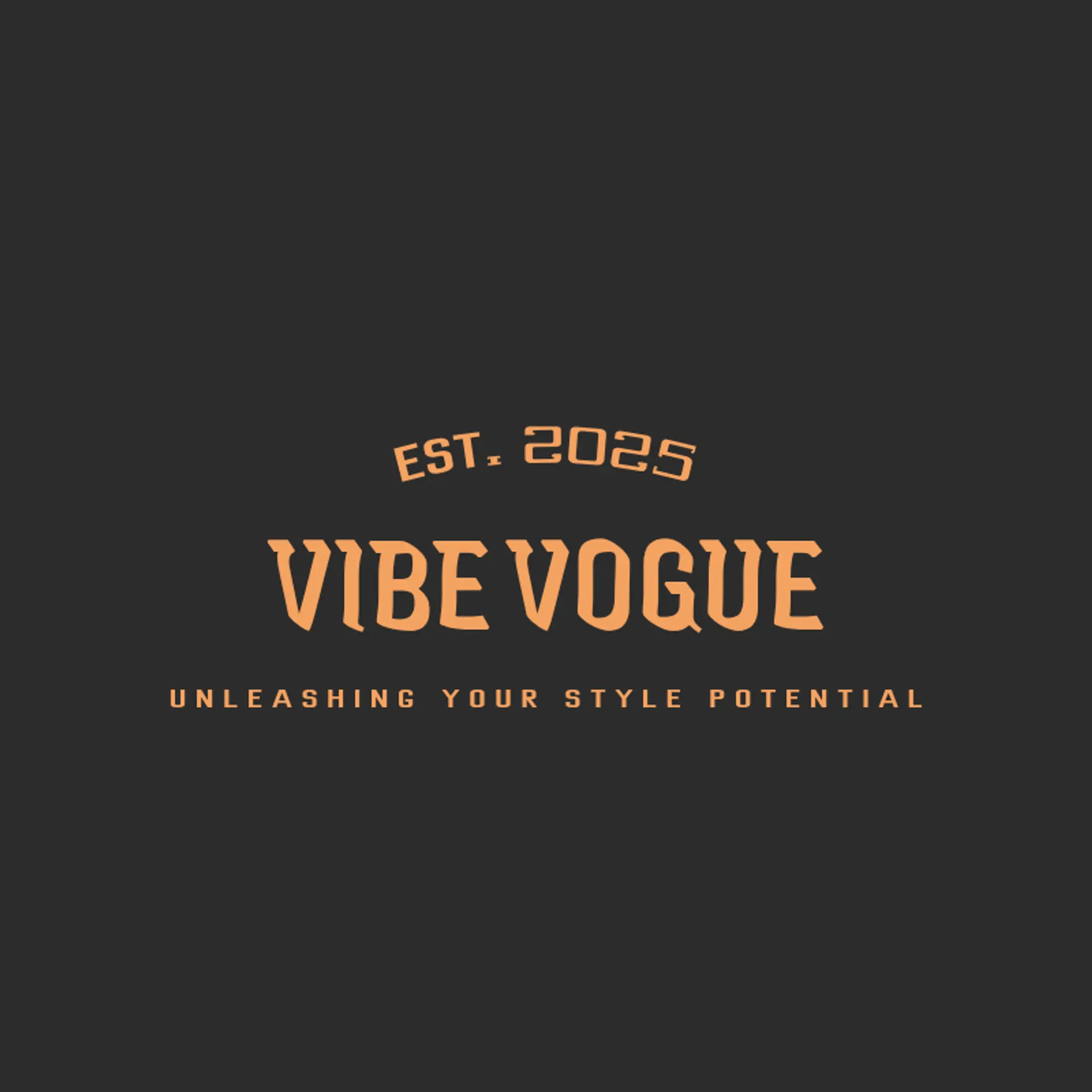 Vibe Vogue logo for fashion stylist