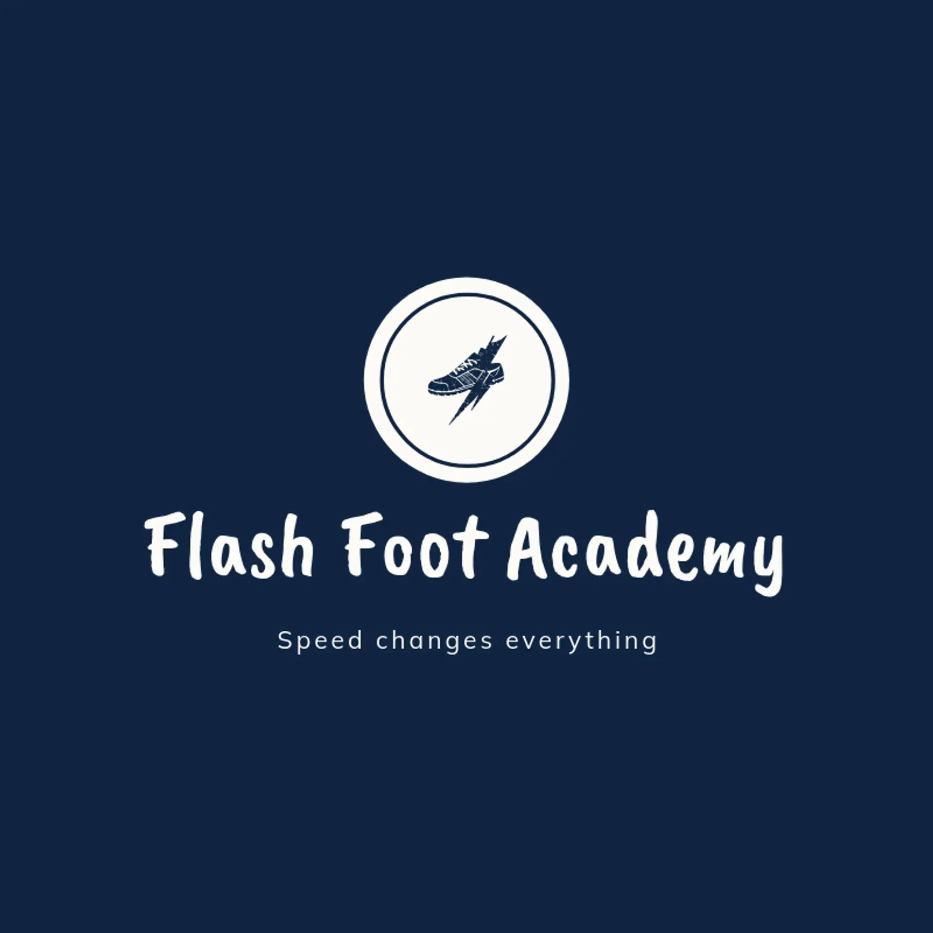 Flash Foot Academy logo for futsal