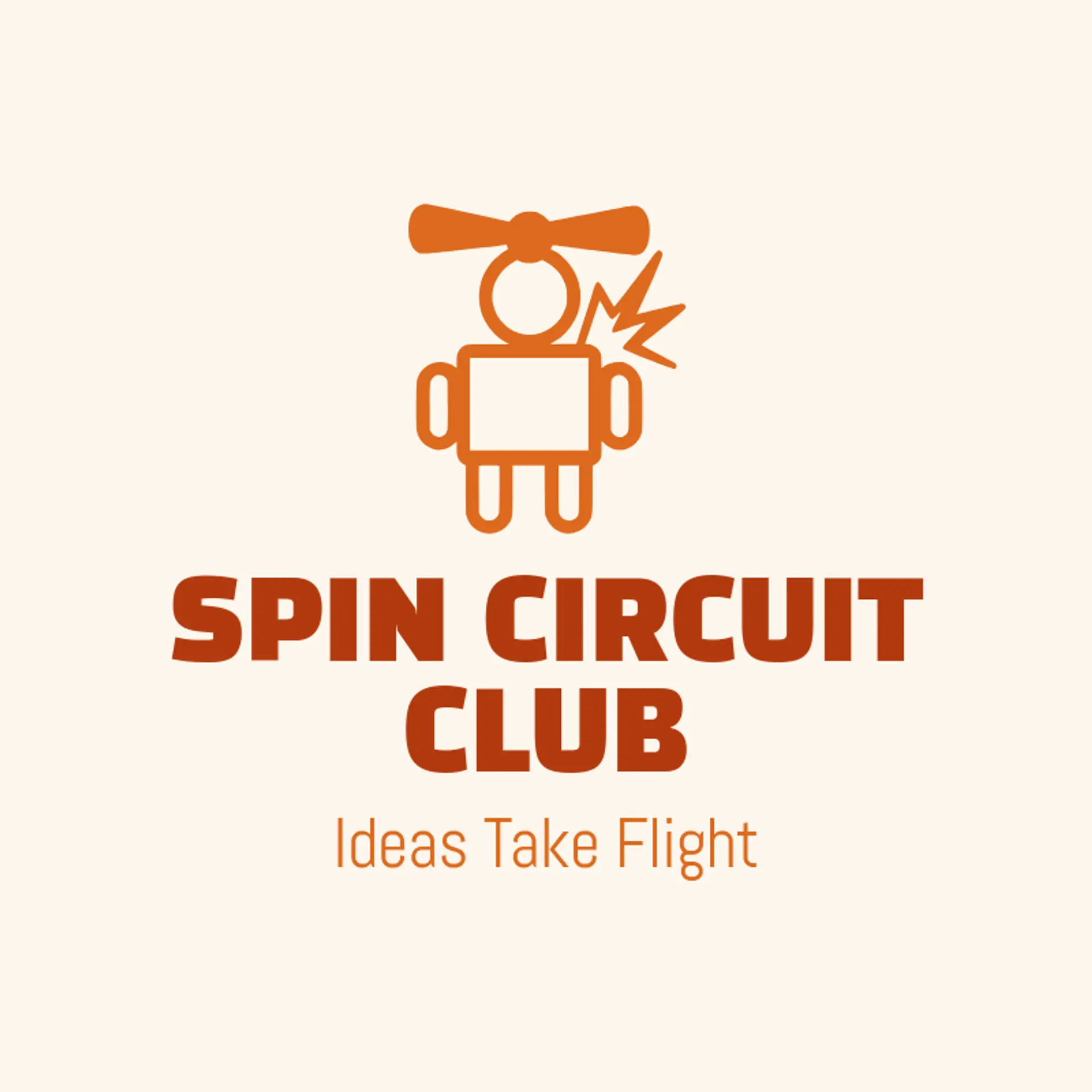 Spin Circuit Club logo for robot