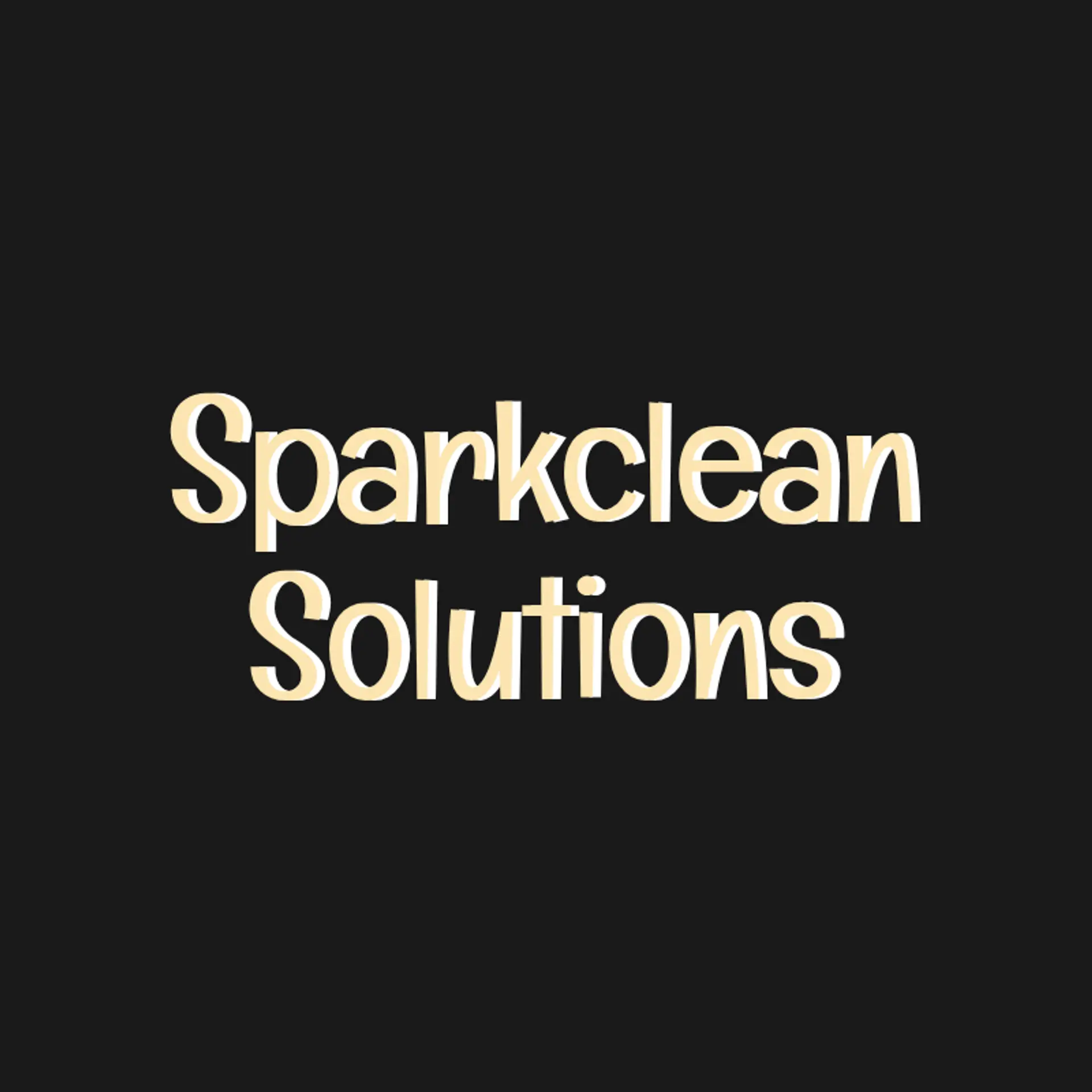 SparkClean Solutions logo for carpet cleaning