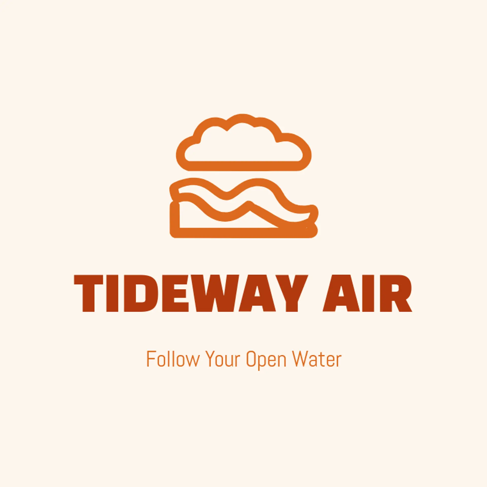 Tideway Air logo for airline