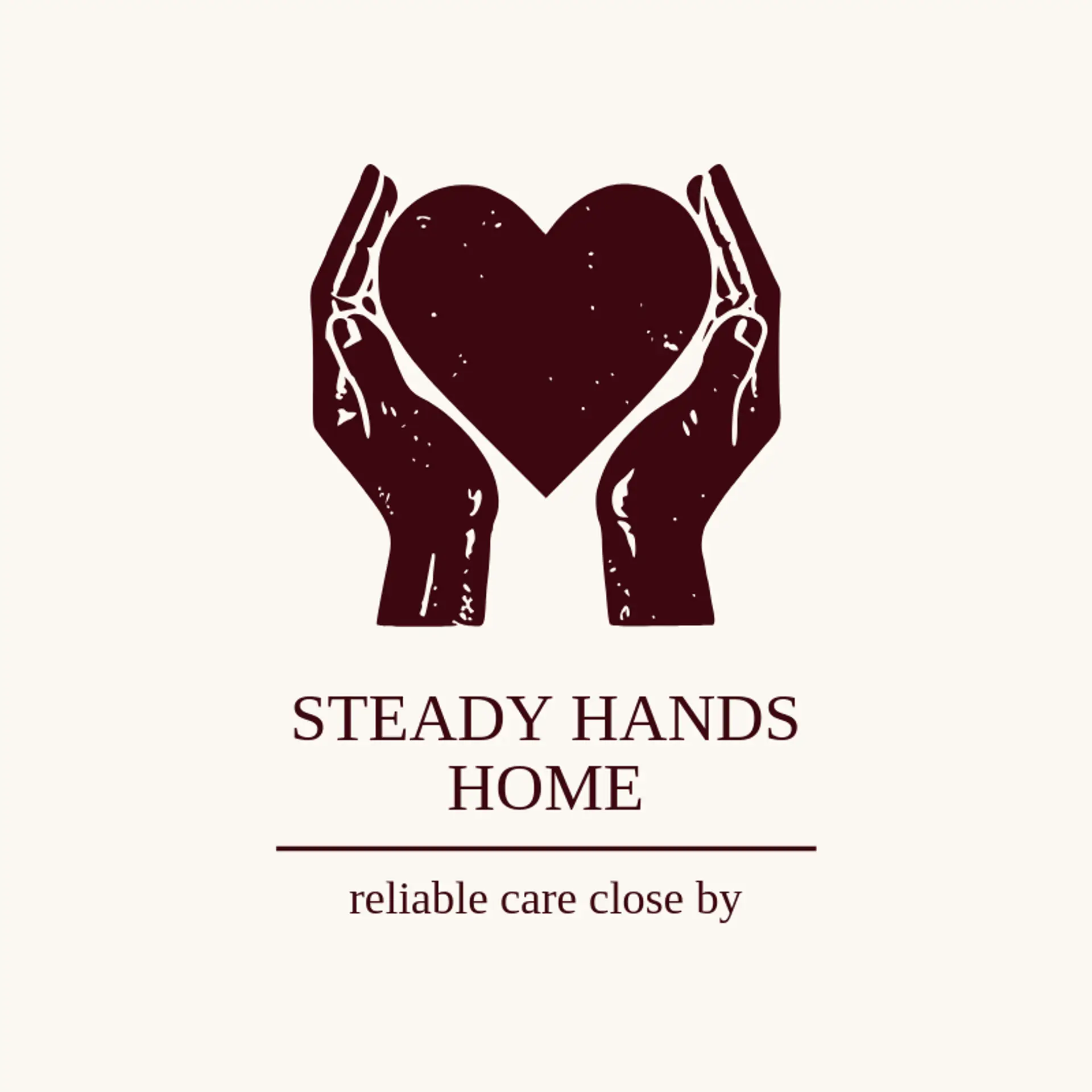Steady Hands Home logo for home care