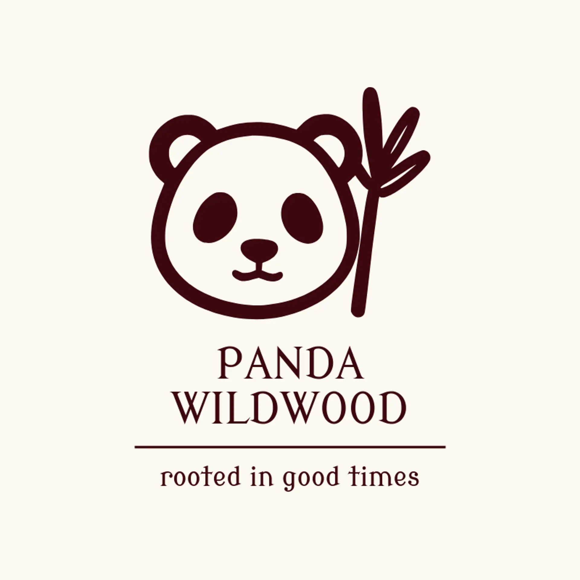 Panda Wildwood logo for panda