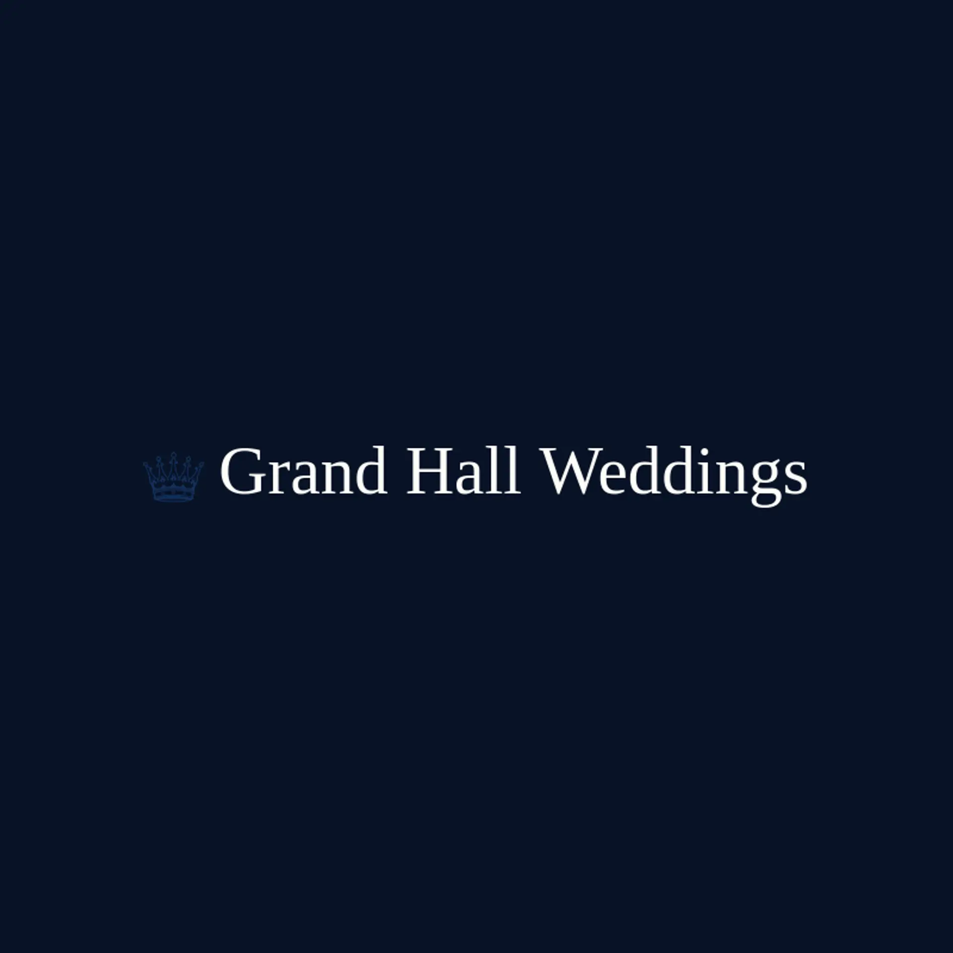 Grand Hall Weddings logo for imperial