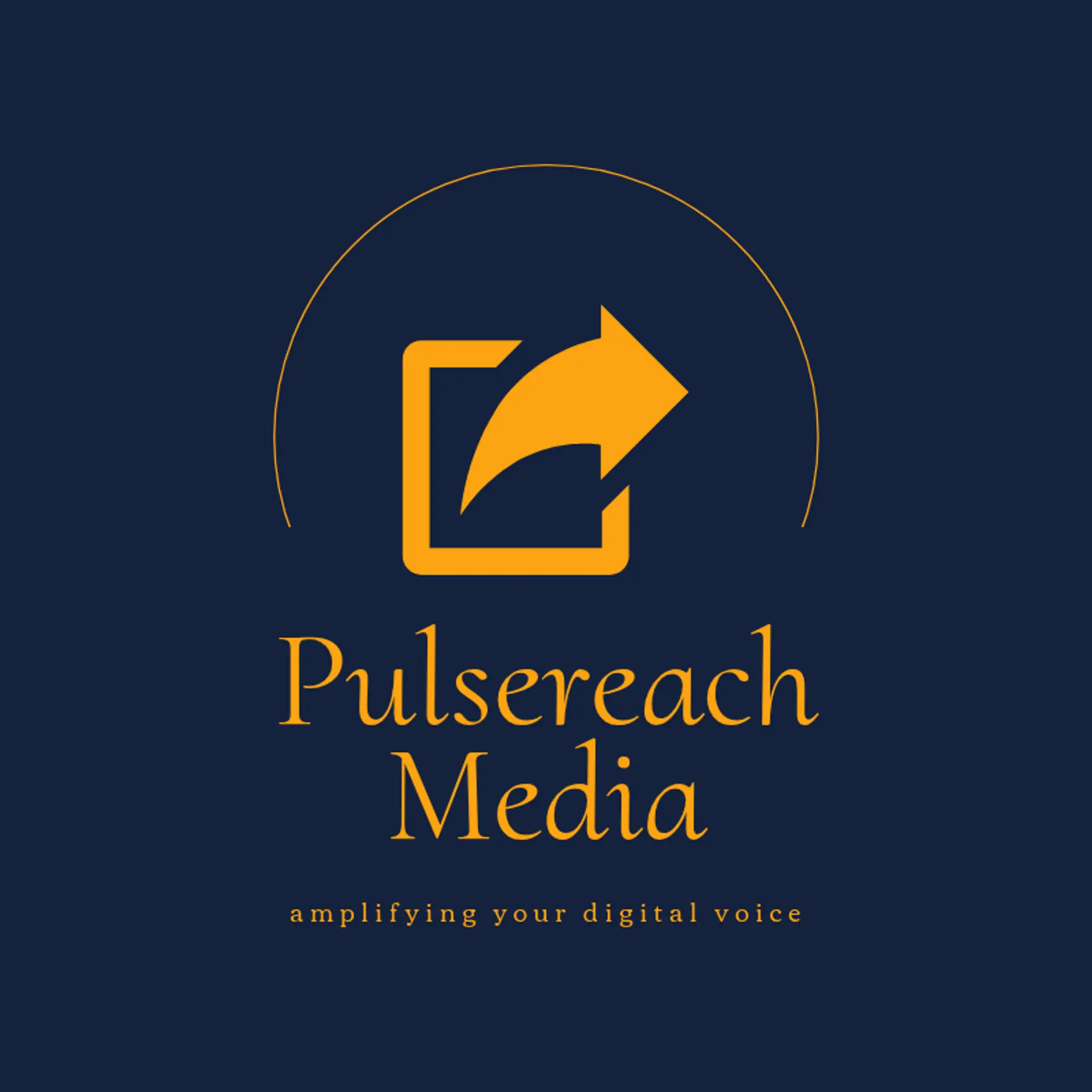 PulseReach Media logo for social media marketing