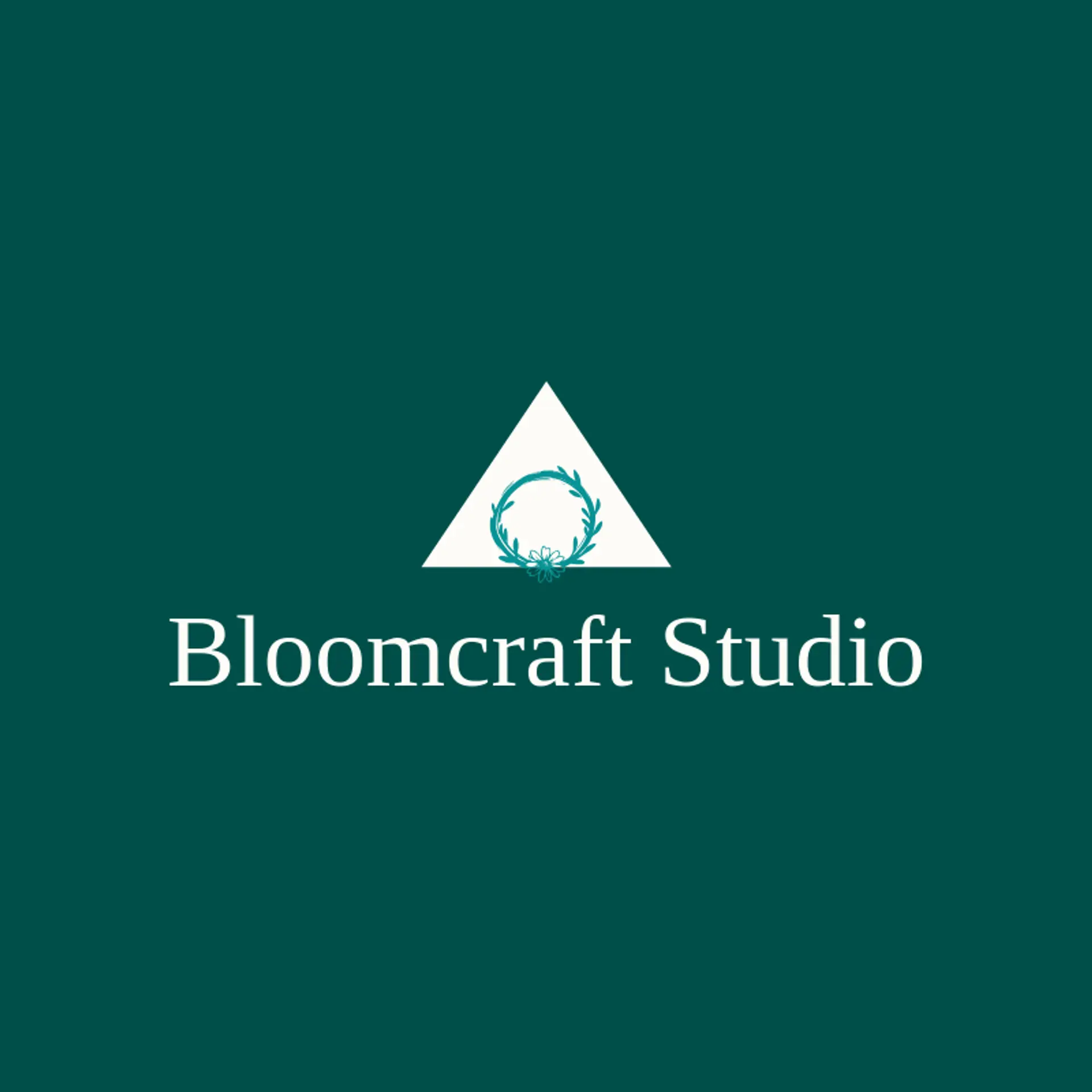 Bloomcraft Studio logo for wreath