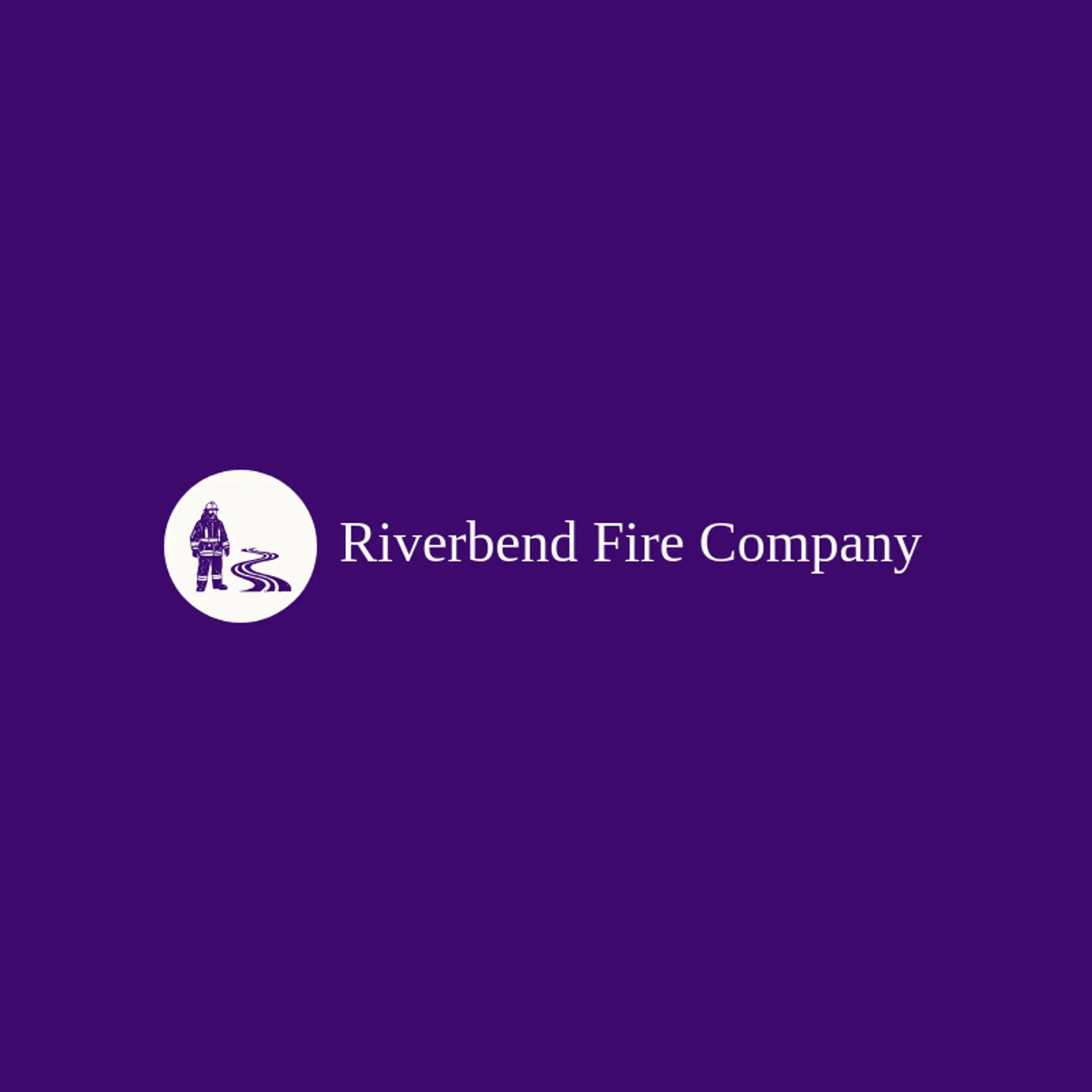 Riverbend Fire Company logo for fireman