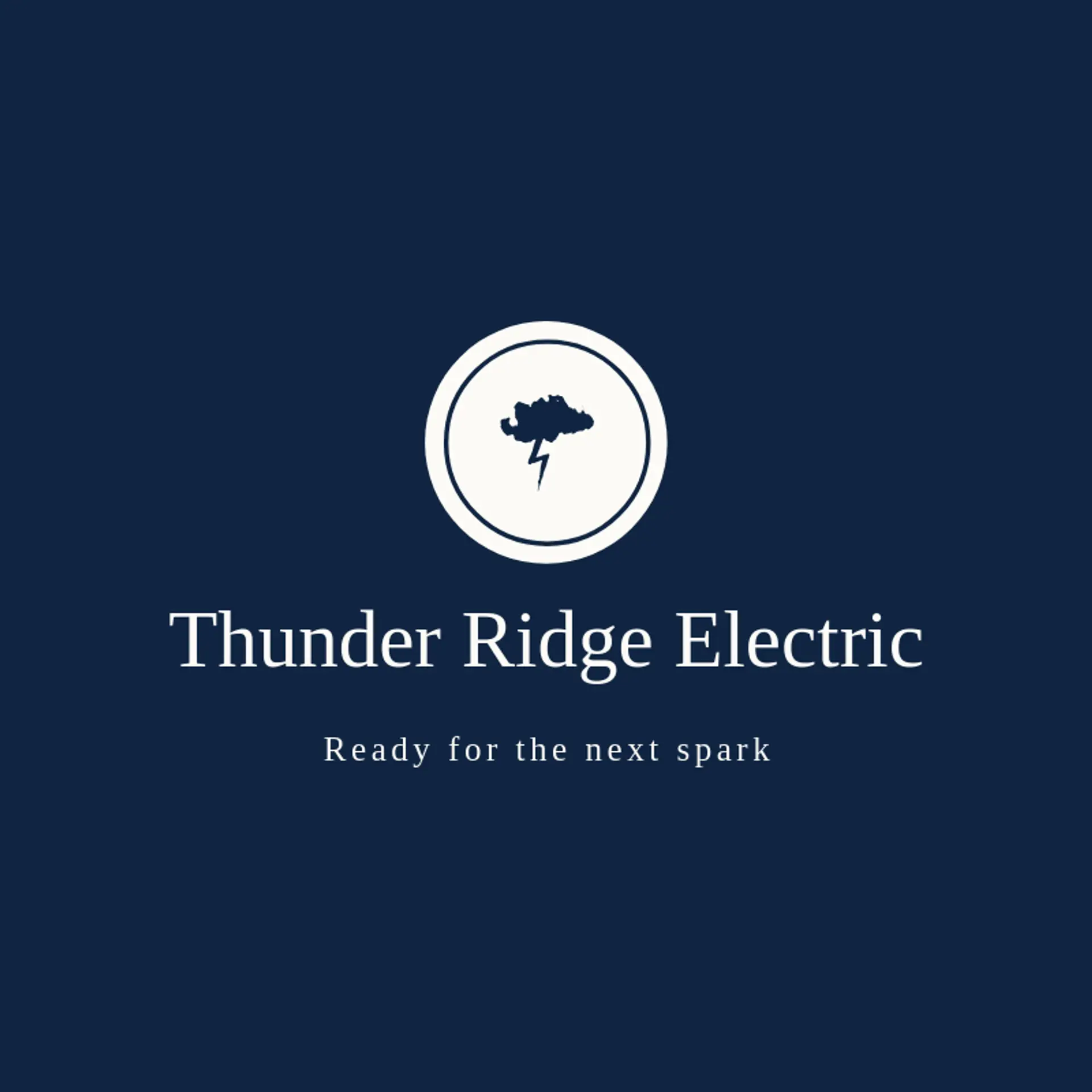Thunder Ridge Electric logo for Bolt