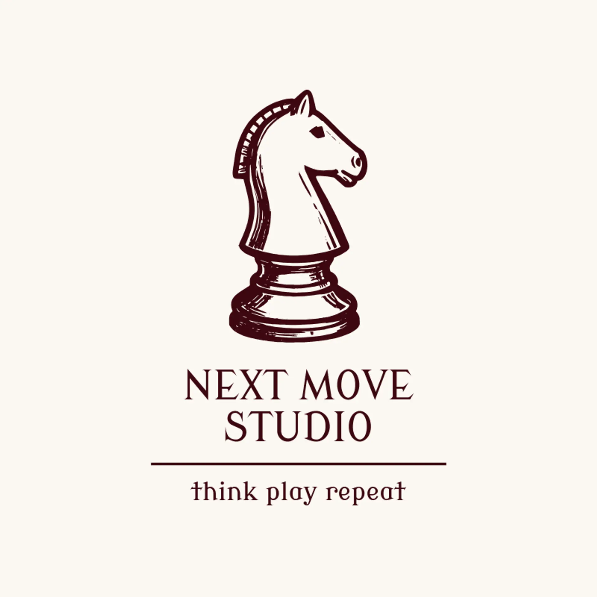 Next Move Studio logo for video game