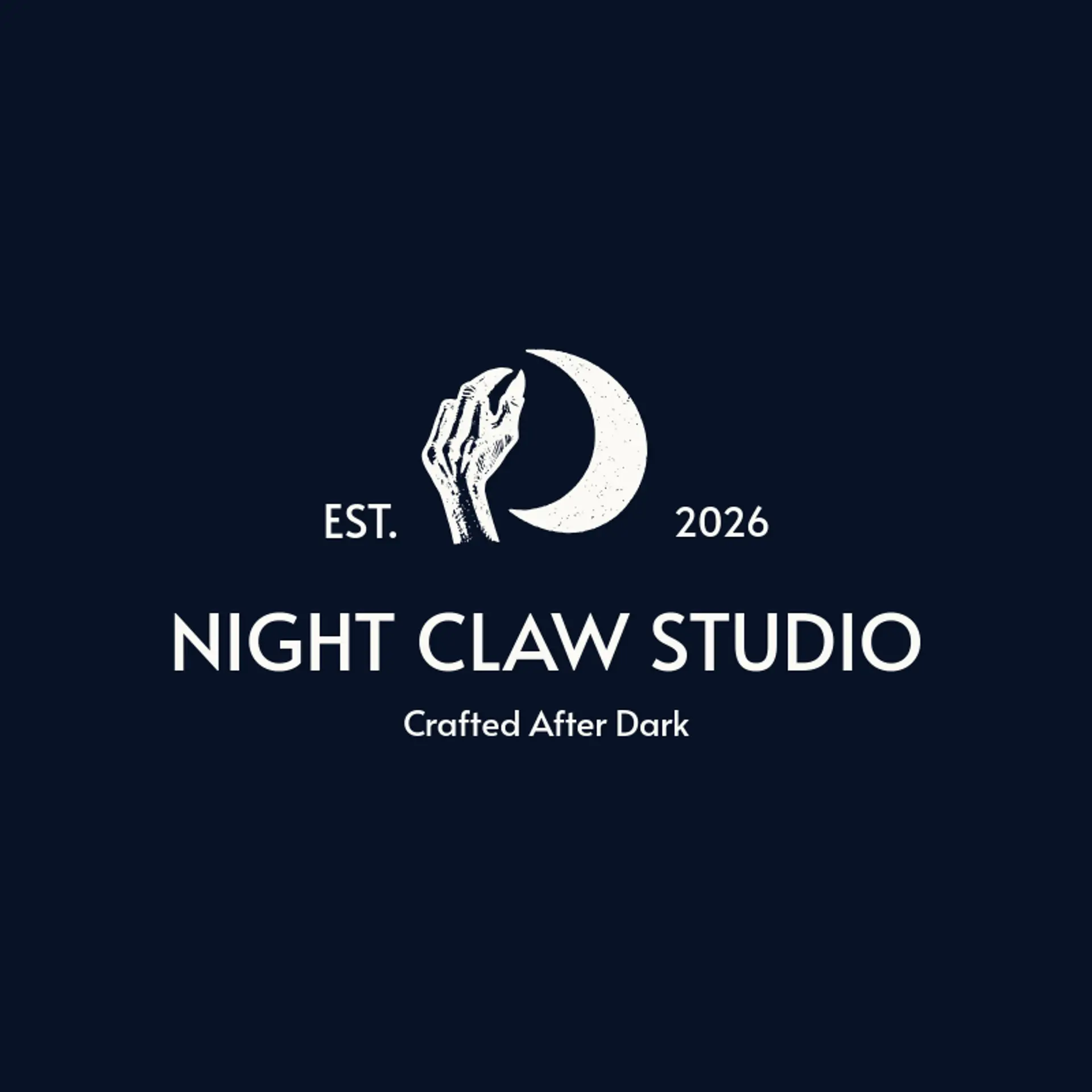 Night Claw Studio logo for wolf