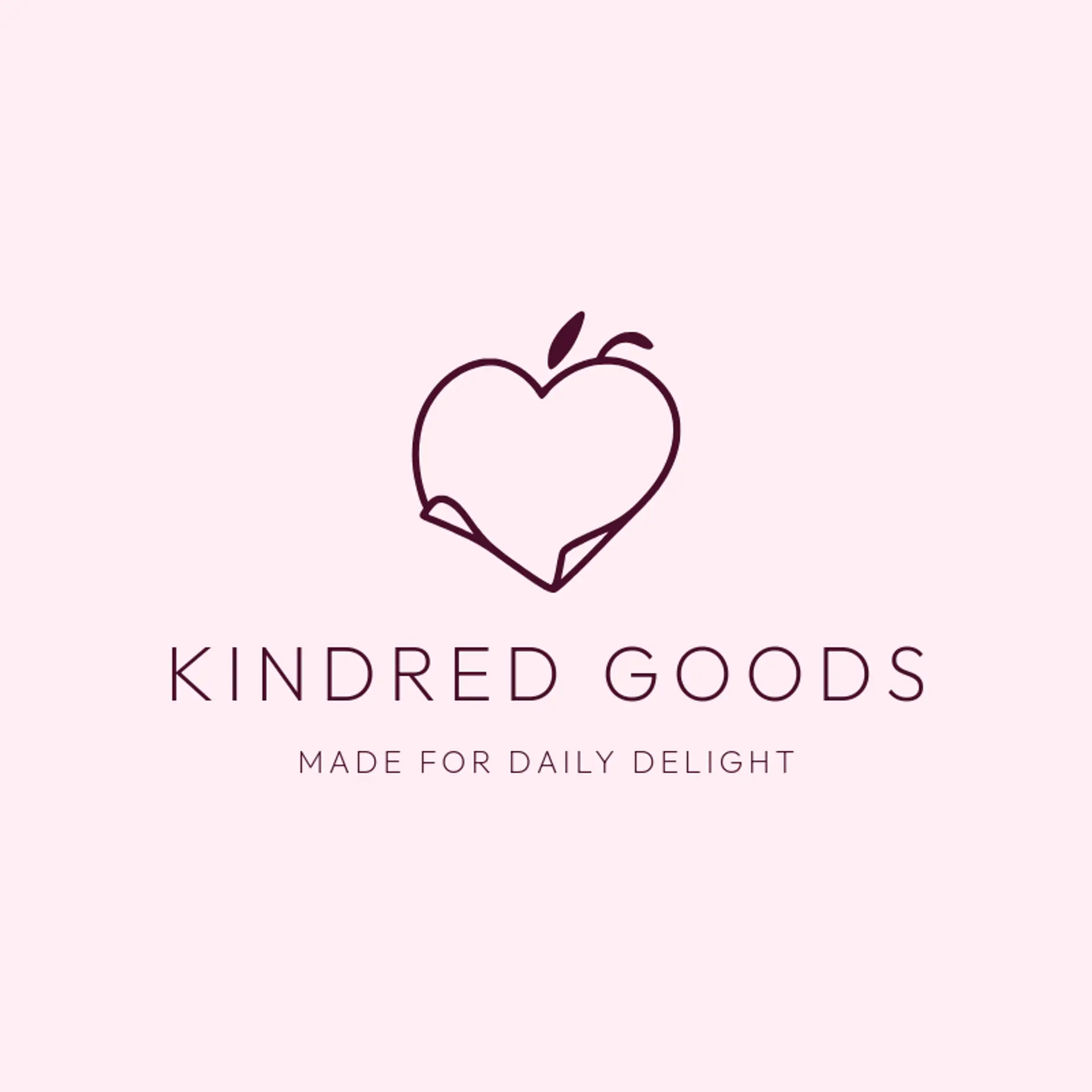 Kindred Goods logo for shopping