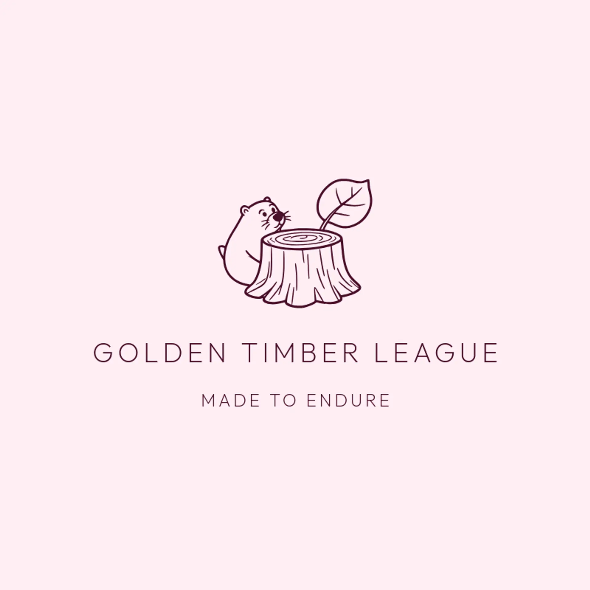 Golden Timber League logo for beaver