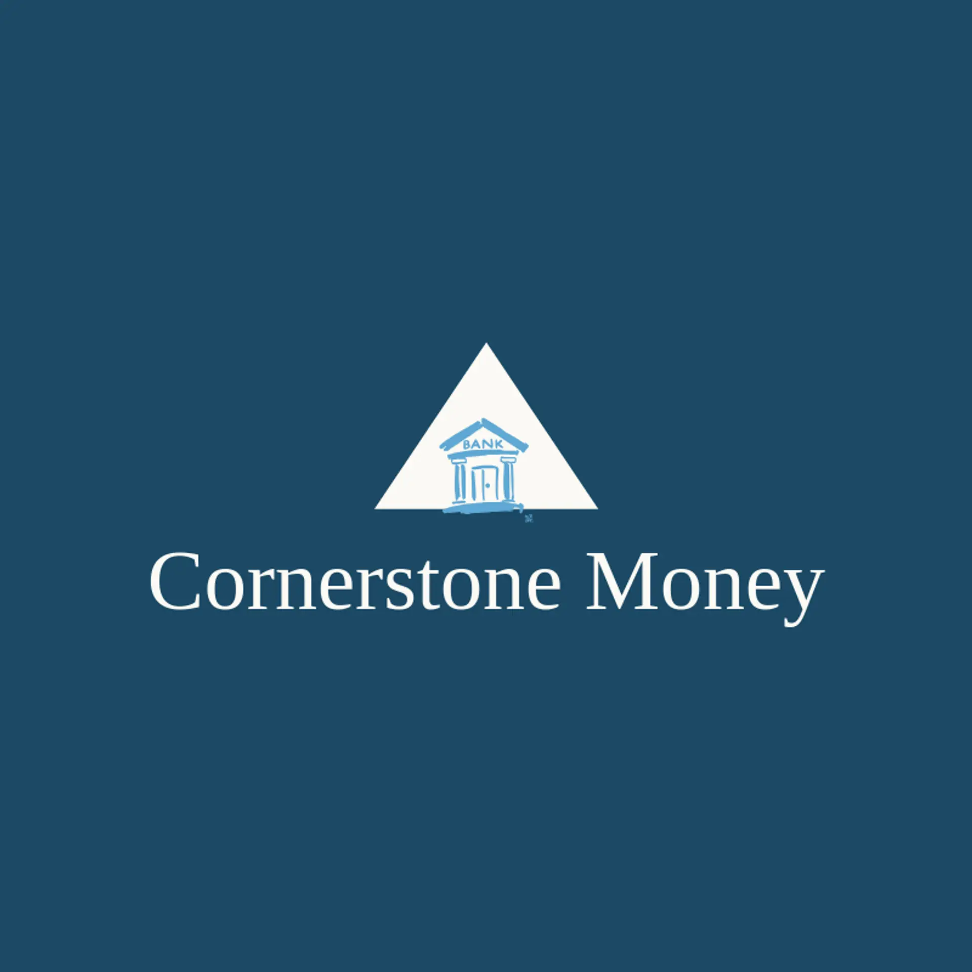 Cornerstone Money logo for financial