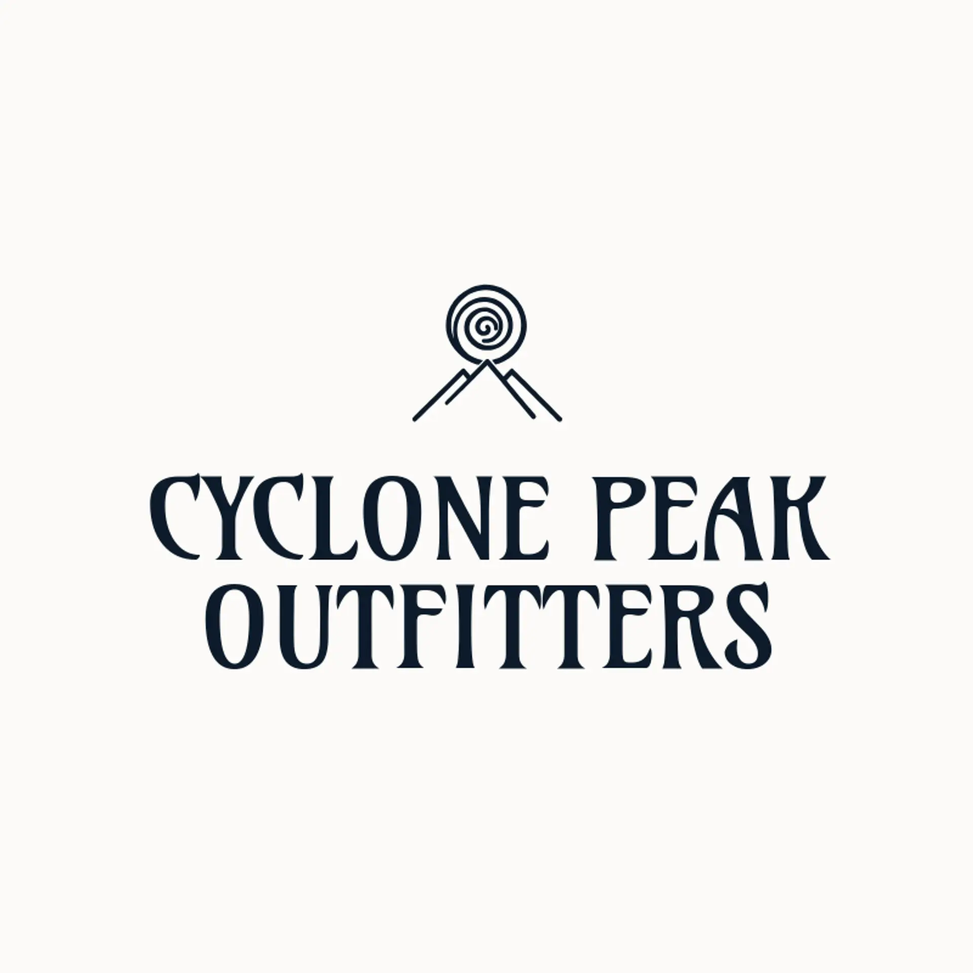 Cyclone Peak Outfitters logo for cyclone