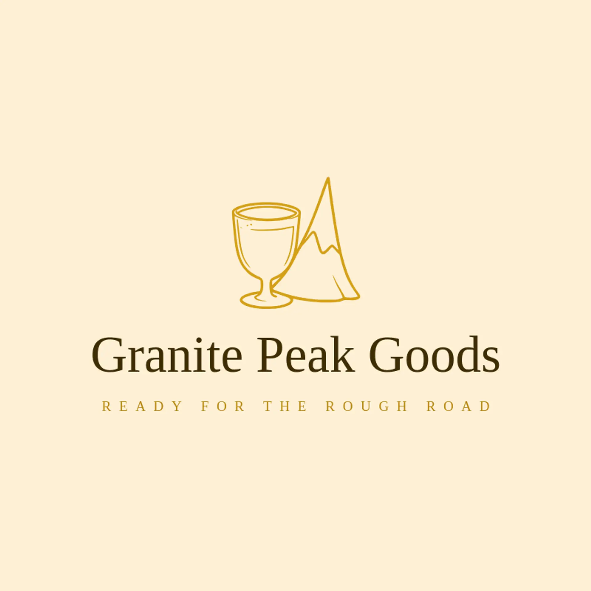 Granite Peak Goods logo for tumbler