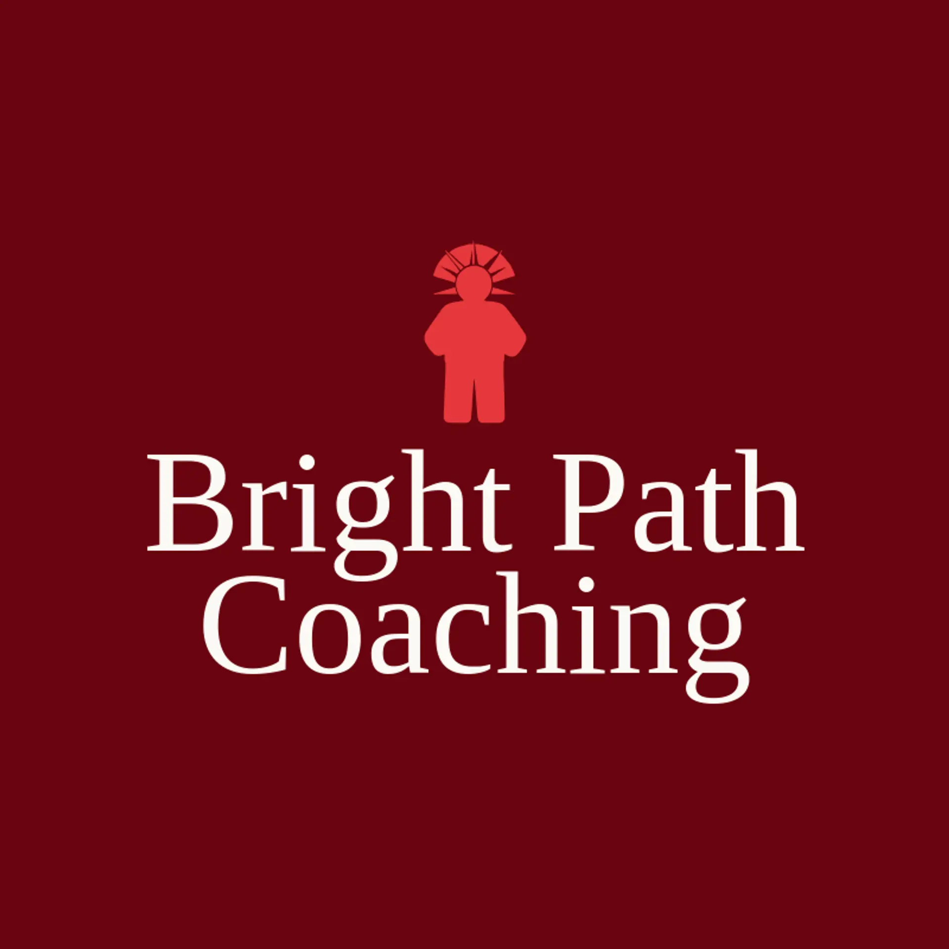 Bright Path Coaching logo for small business