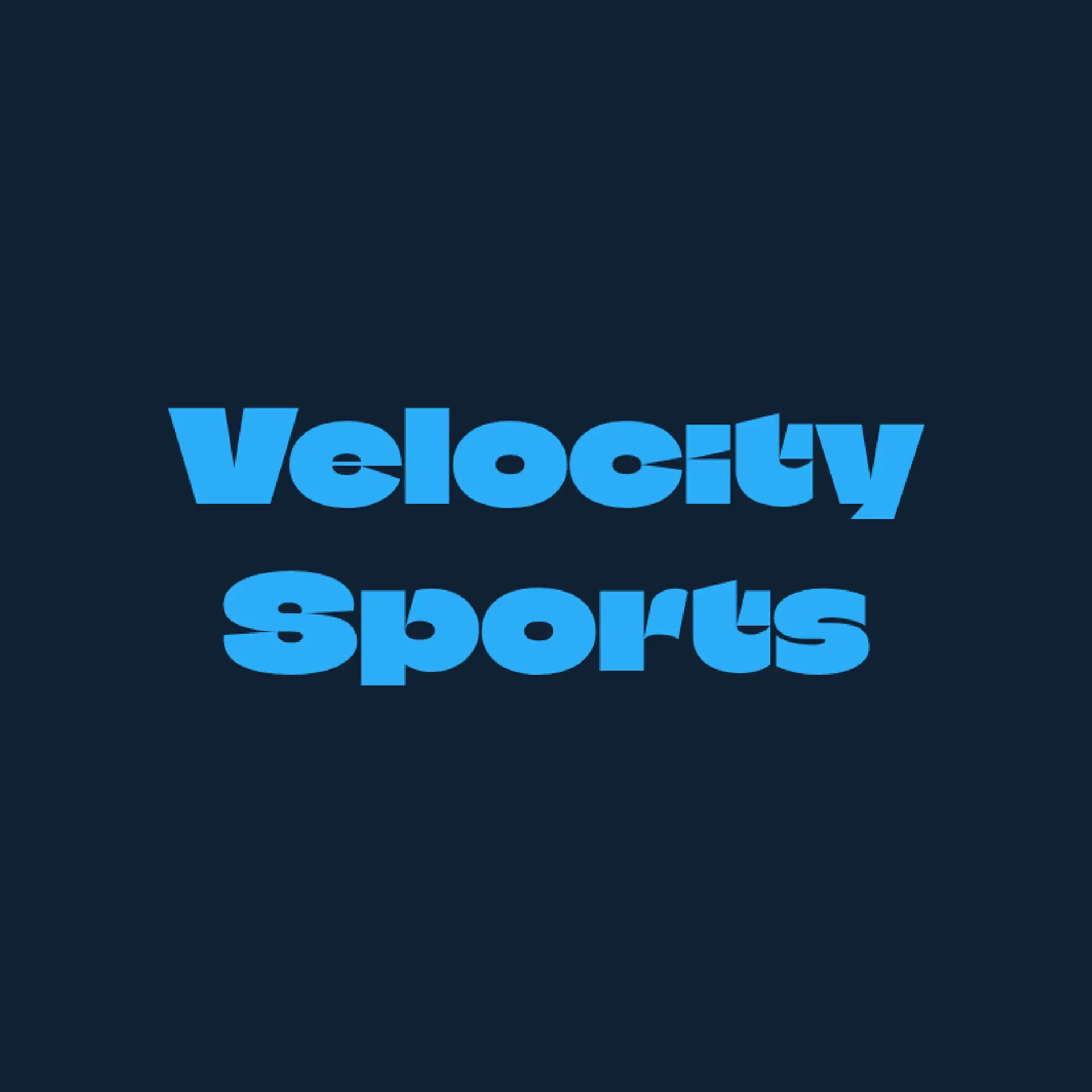 Velocity Sports logo for sports