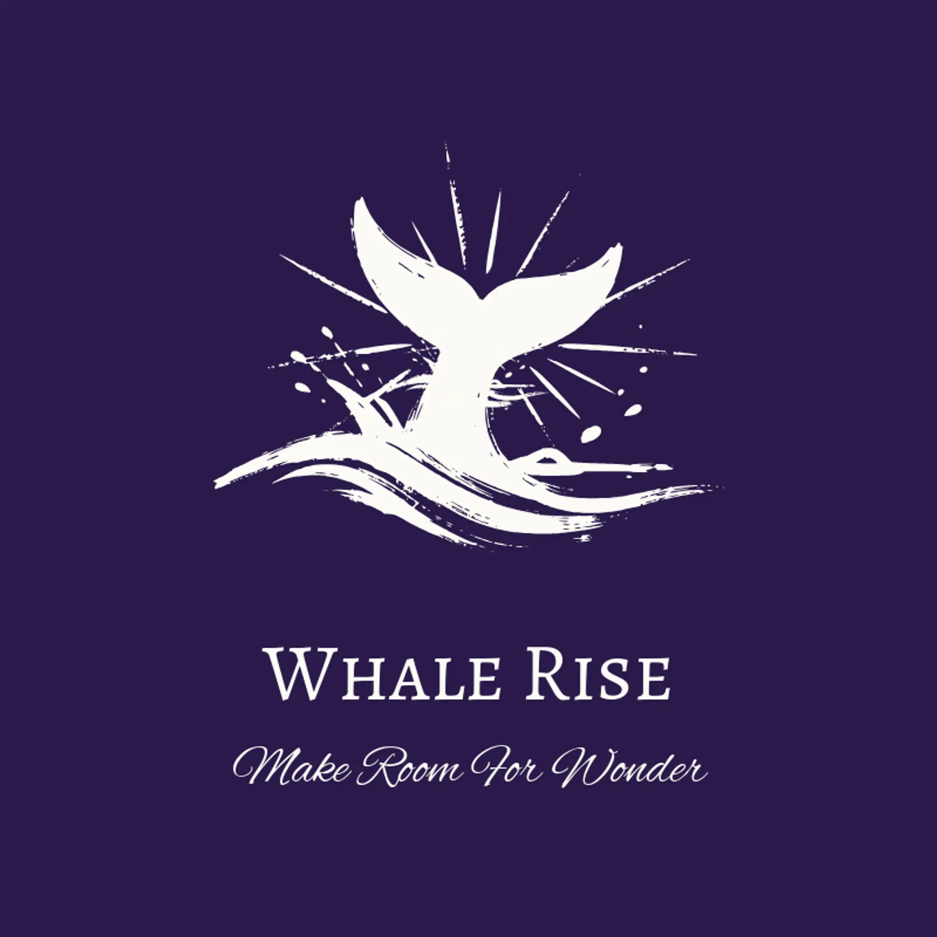 Whale Rise logo for wave